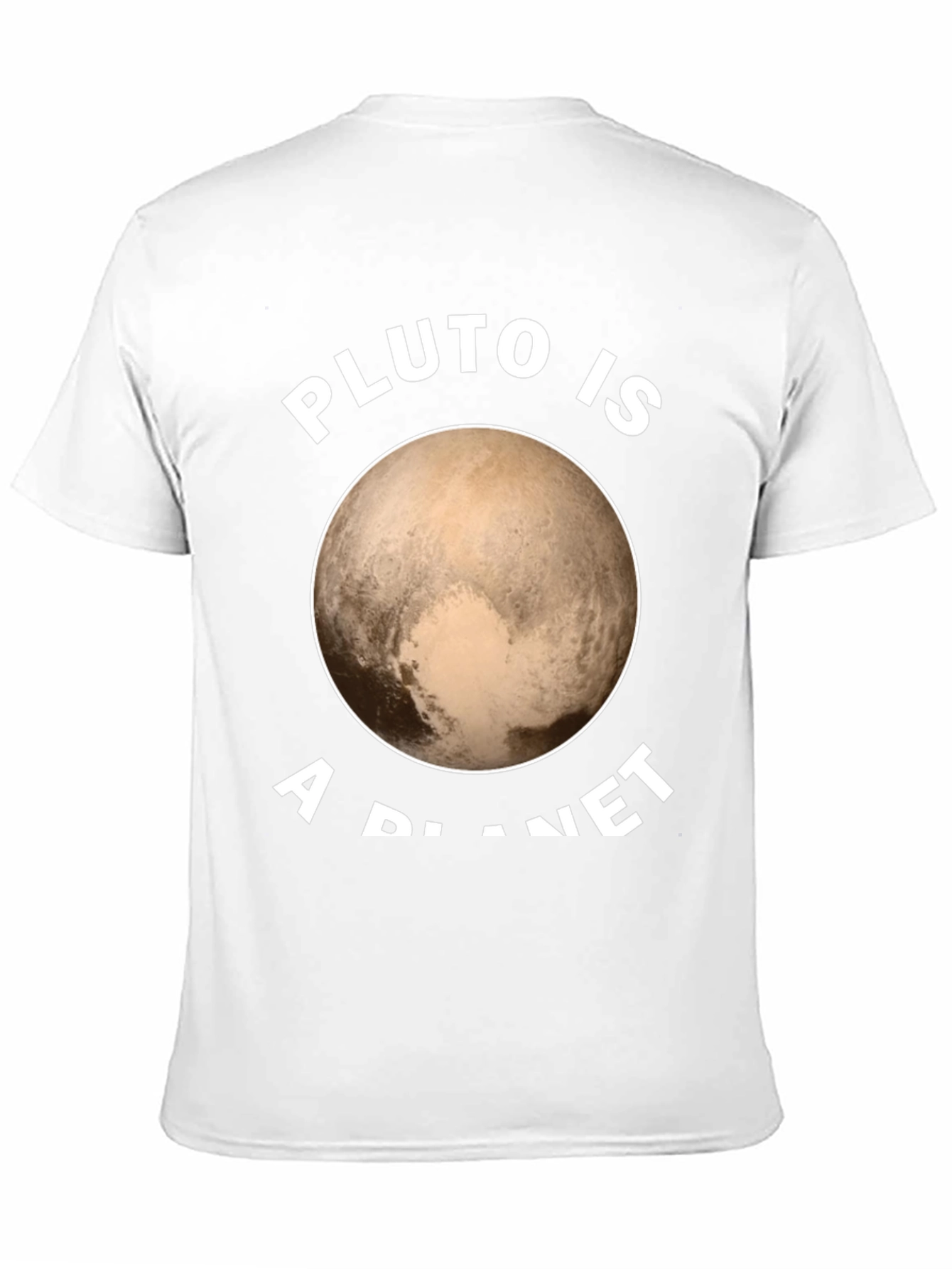 Pluto is a Planet Graphic Tee - Black