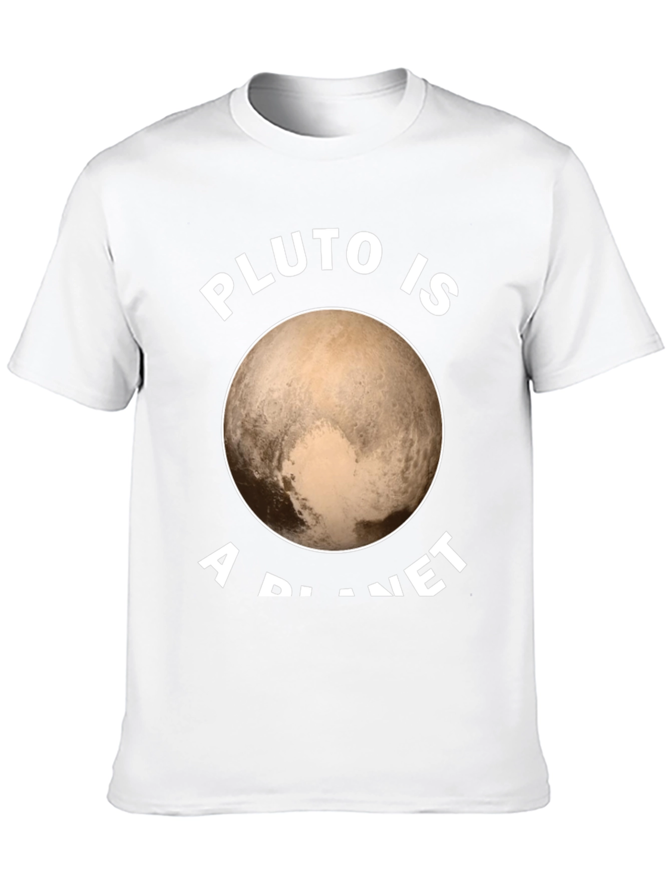 Pluto is a Planet Graphic Tee - Black
