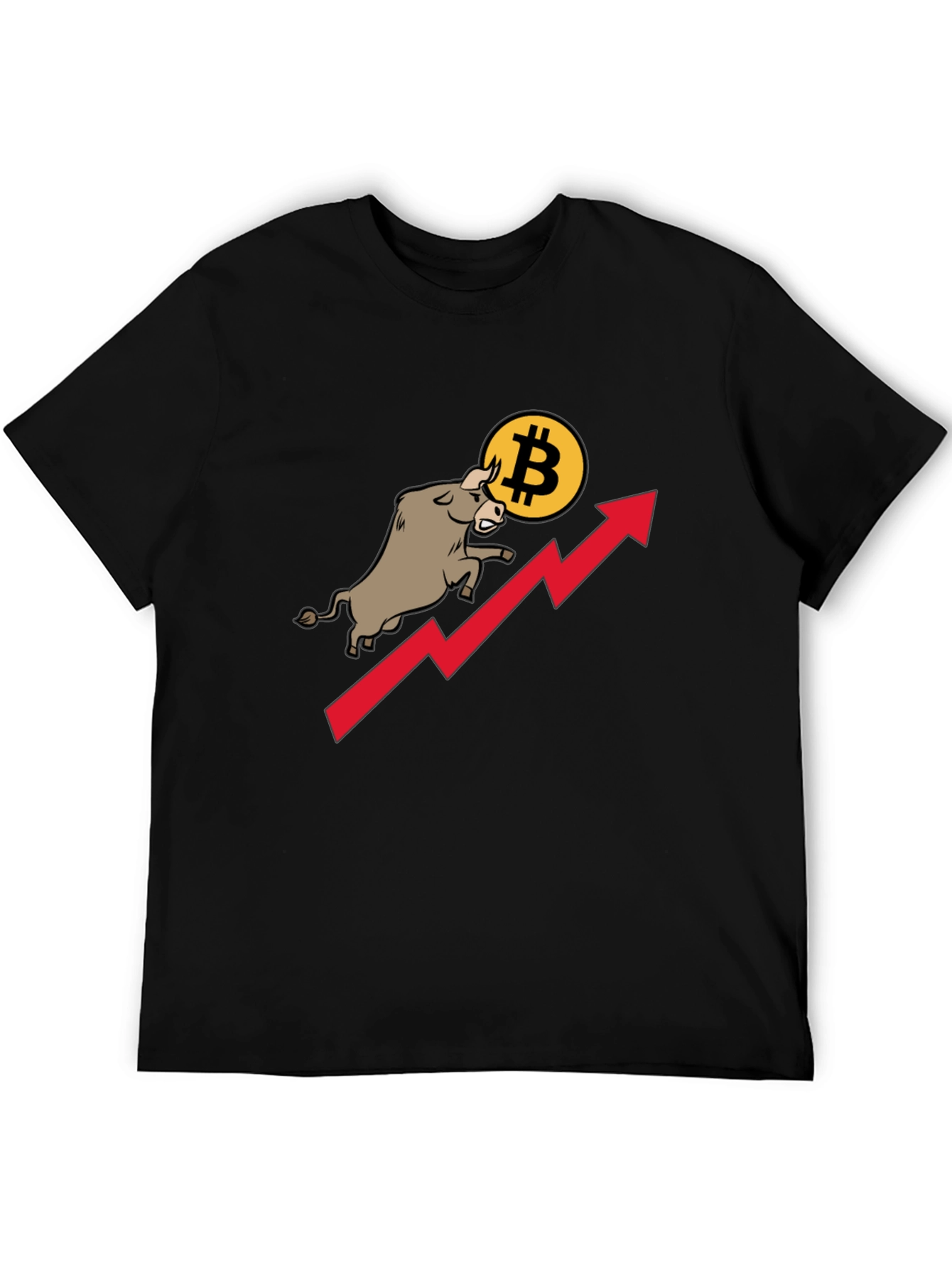 Bitcoin Bull Run Black T-Shirt