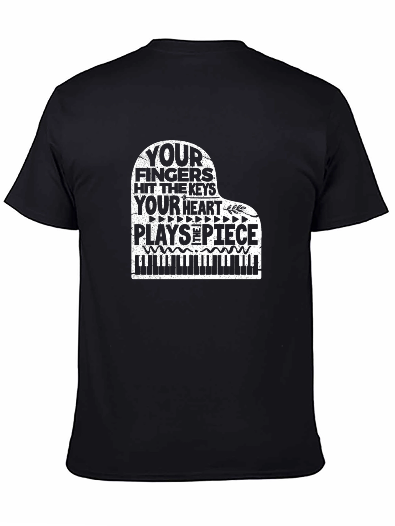 Piano Keys T-Shirt - Music Lover Tee
