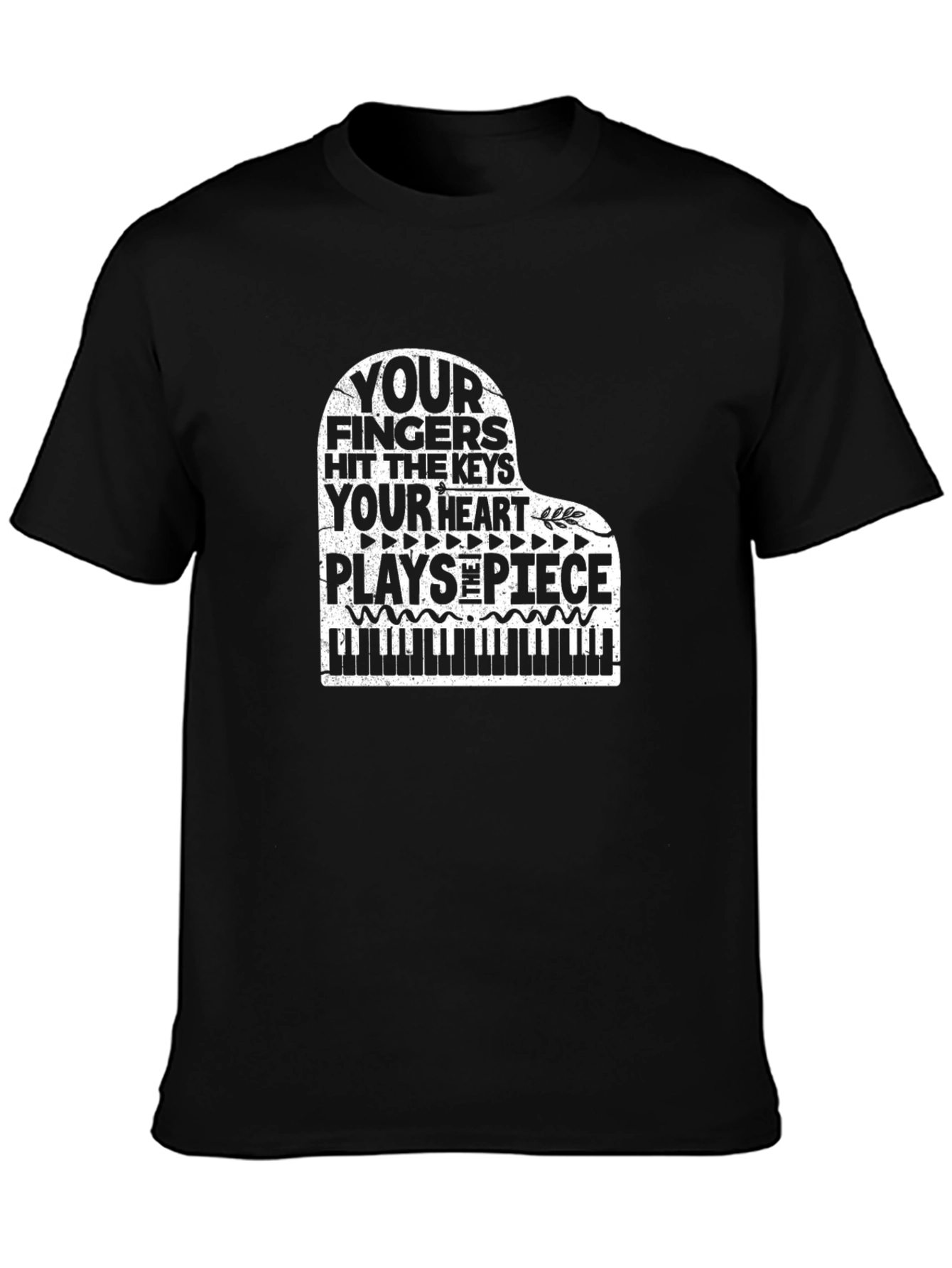 Piano Keys T-Shirt - Music Lover Tee