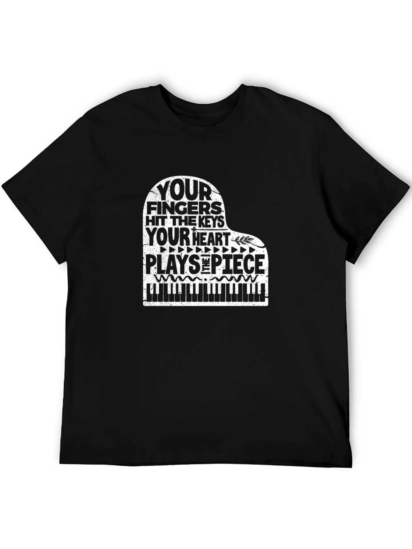 Piano Keys T-Shirt - Music Lover Tee