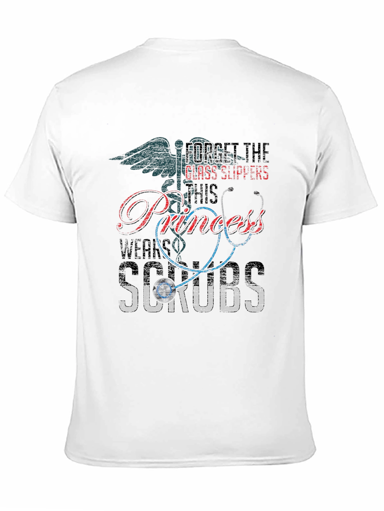 Princess Wears Scrubs T-Shirt - Nurse Gift