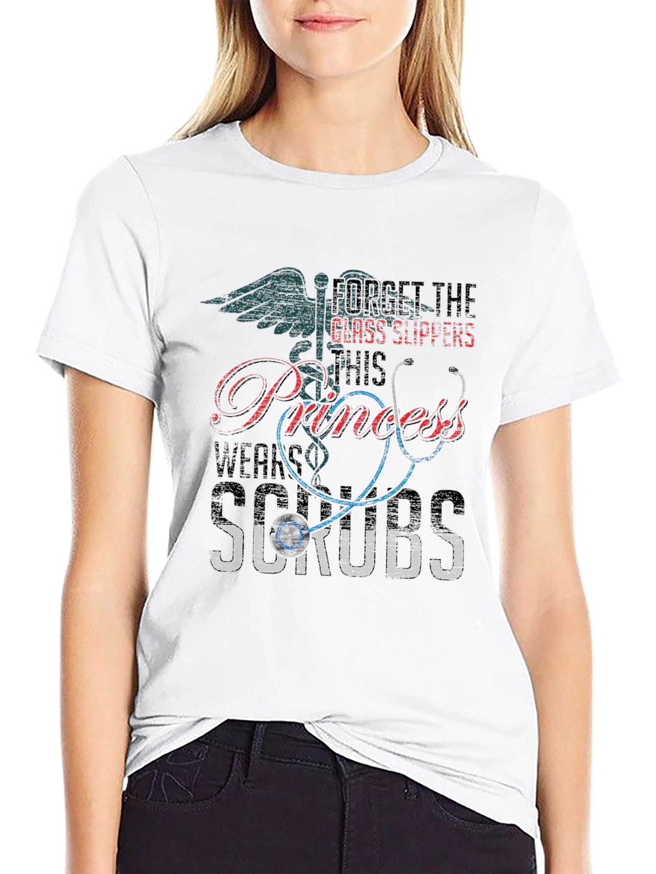 Princess Wears Scrubs T-Shirt - Nurse Gift