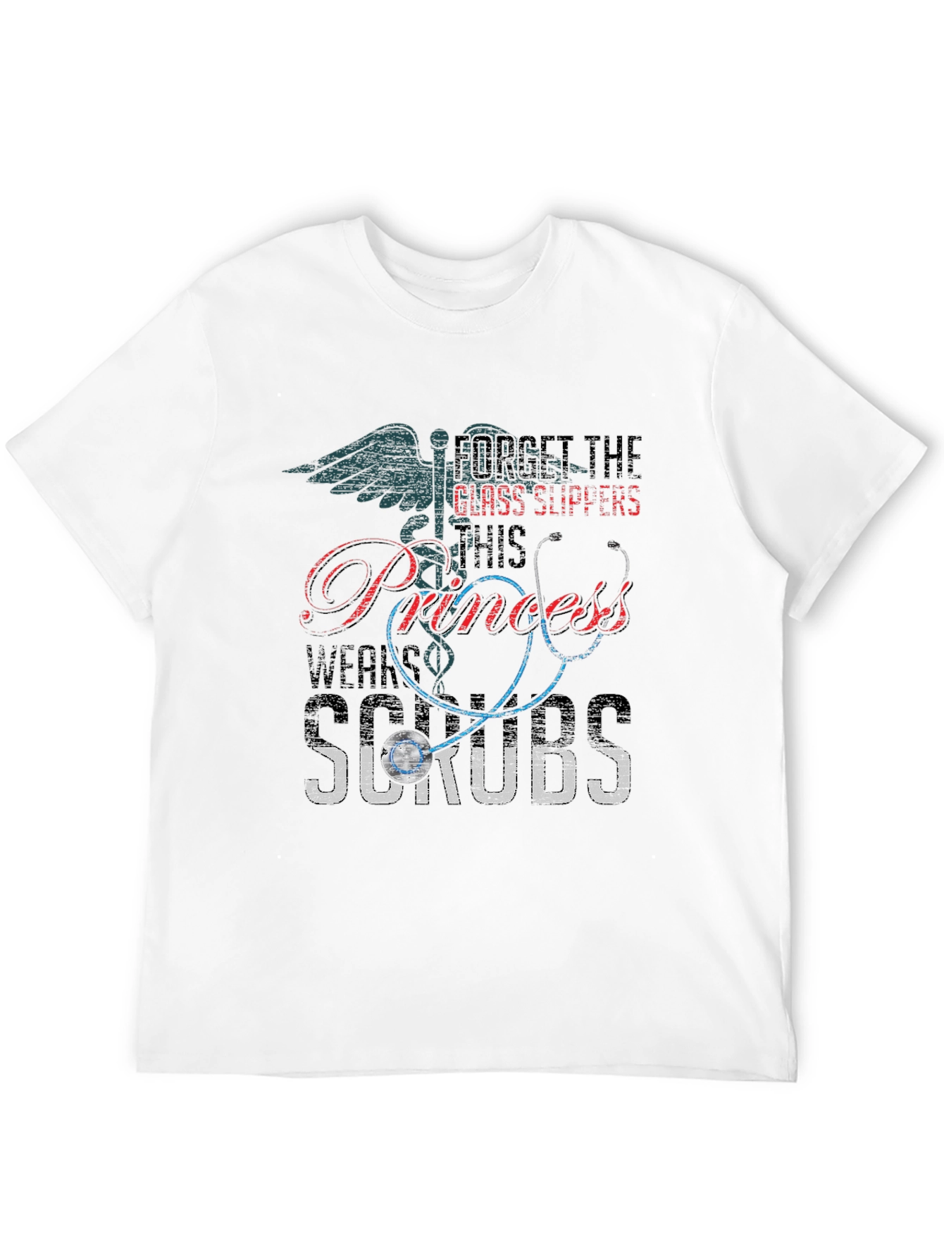 Princess Wears Scrubs T-Shirt - Nurse Gift