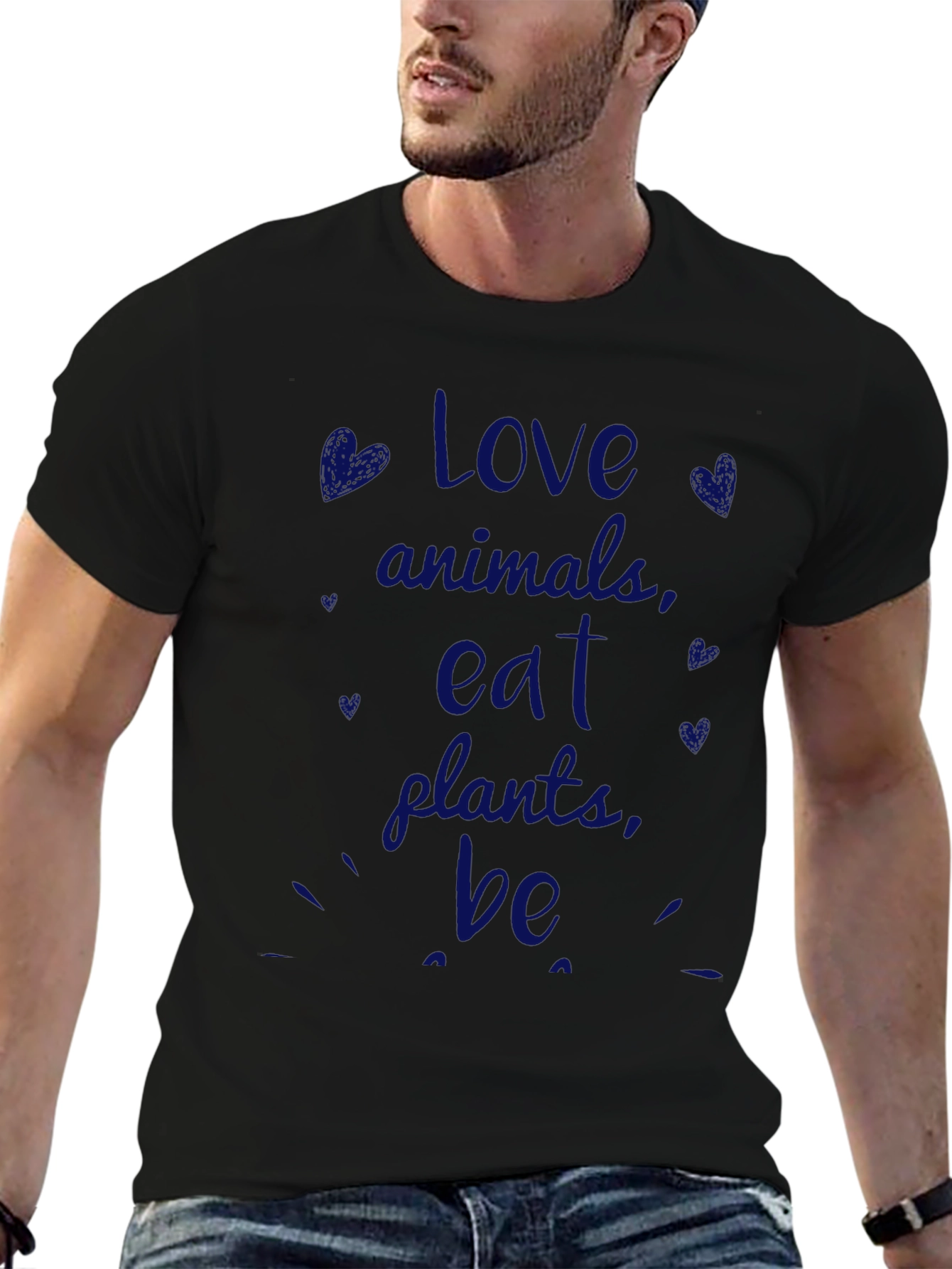 Love Animals Eat Plants Be Kind T-Shirt