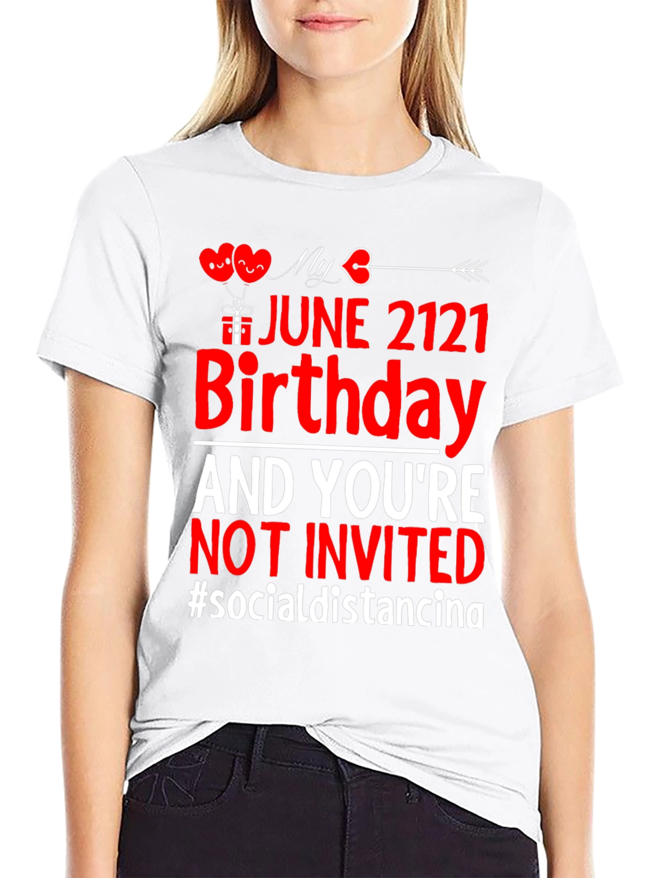 June Birthday Social Distancing T-Shirt