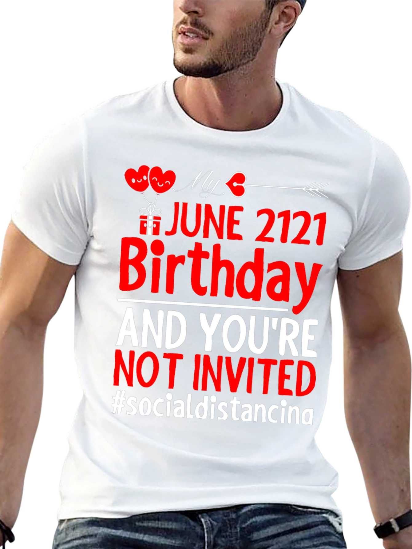 June Birthday Social Distancing T-Shirt