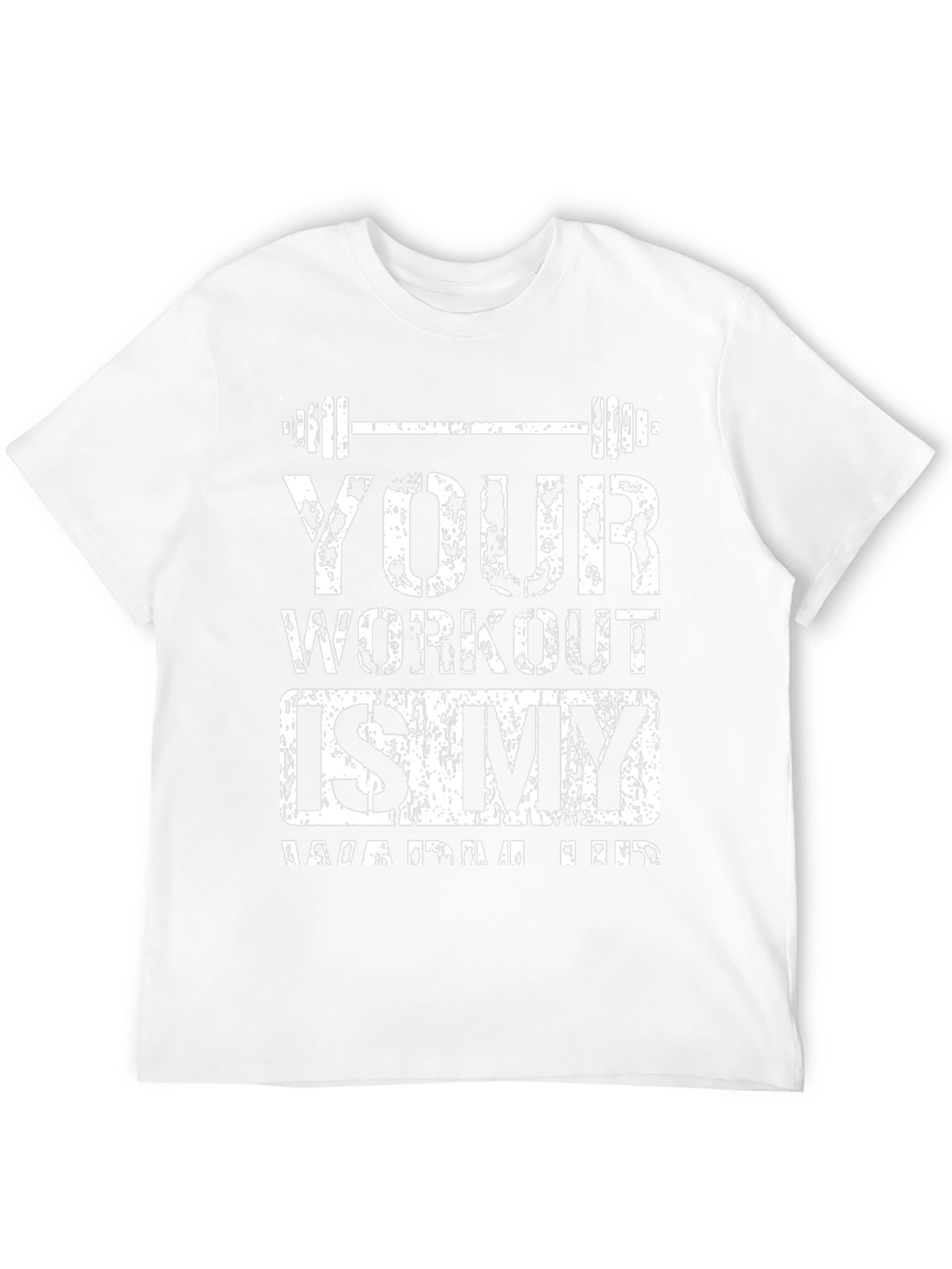 Workout Is My Warm Up Black T-Shirt