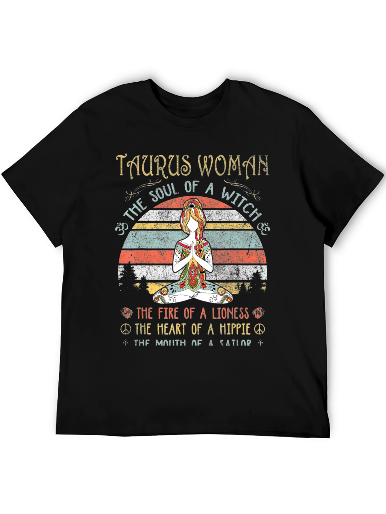 Taurus Woman Witch Soul Graphic T-Shirt