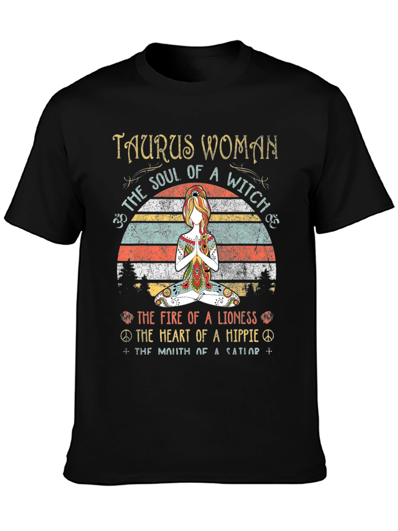 Taurus Woman Witch Soul Graphic T-Shirt
