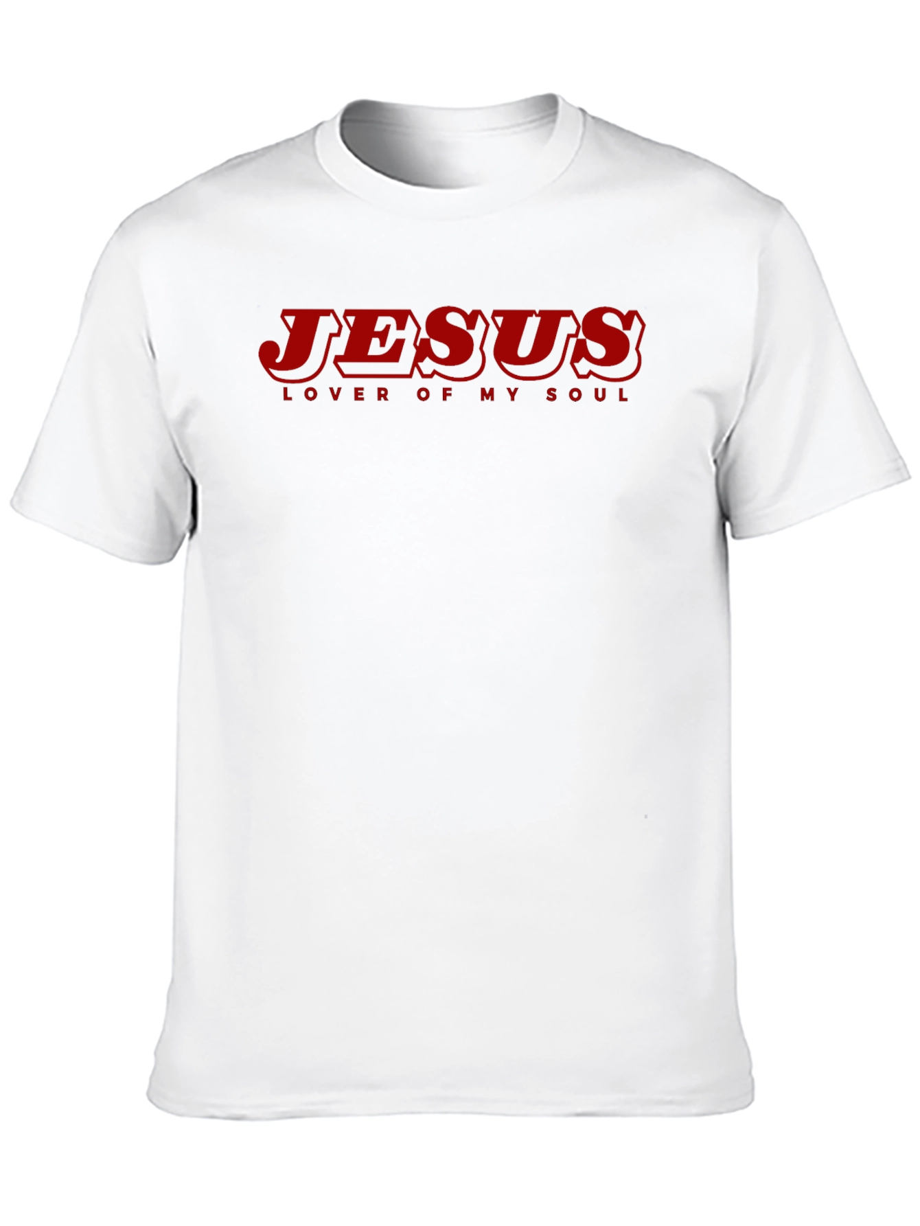 Jesus Lover of My Soul Black T-Shirt