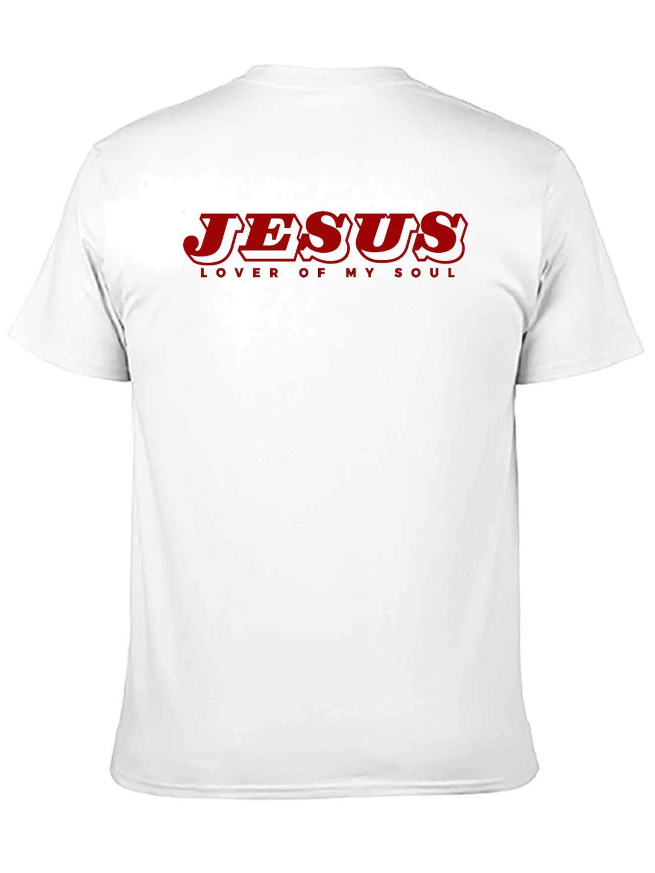 Jesus Lover of My Soul Black T-Shirt