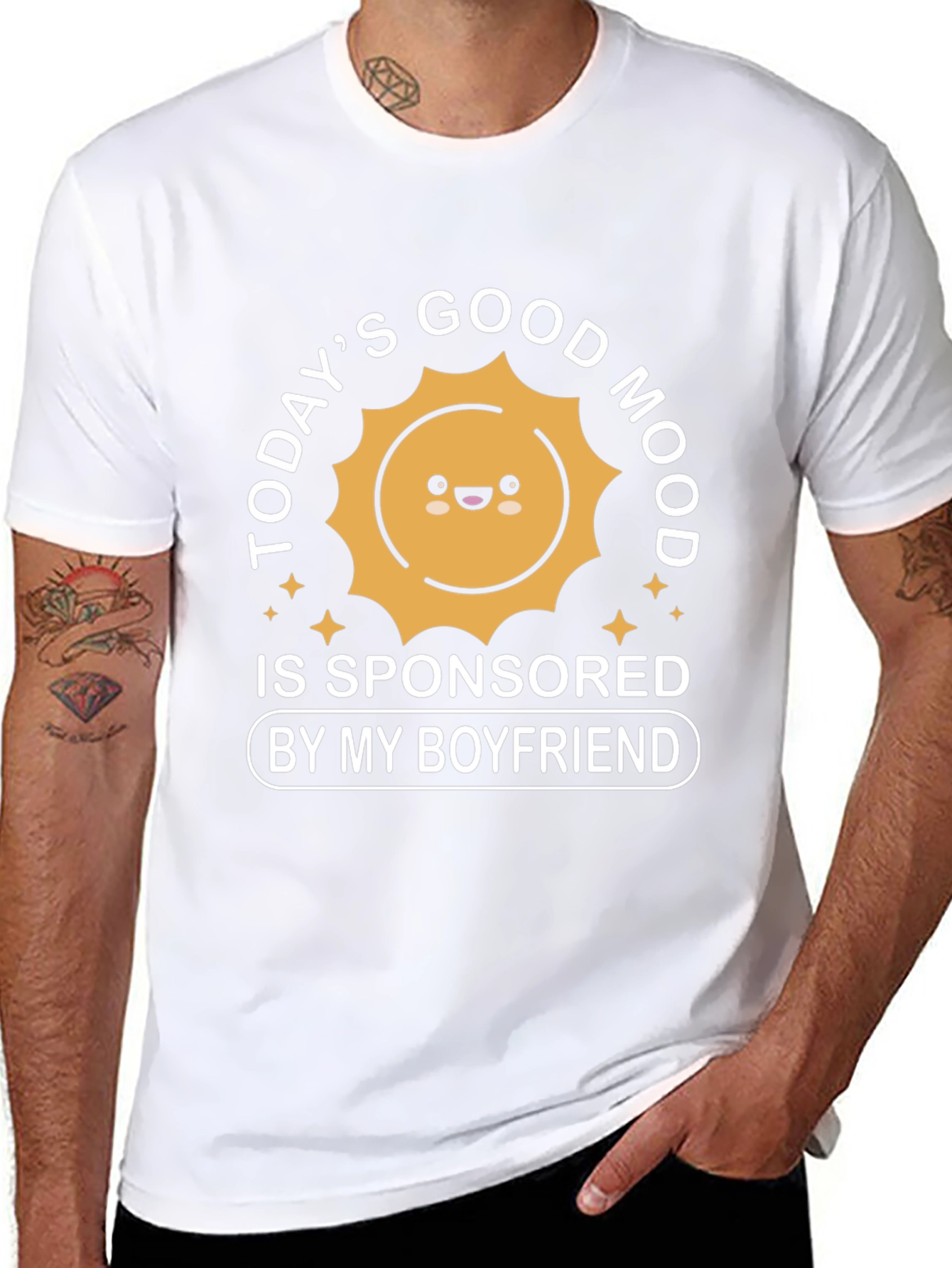 Sponsored by My Boyfriend T-Shirt