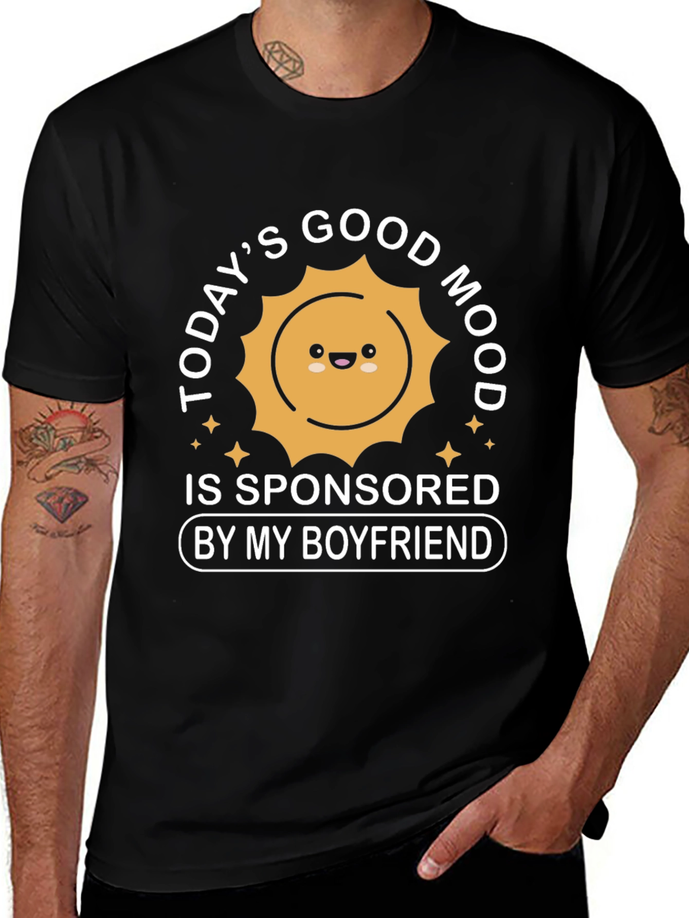 Sponsored by My Boyfriend T-Shirt
