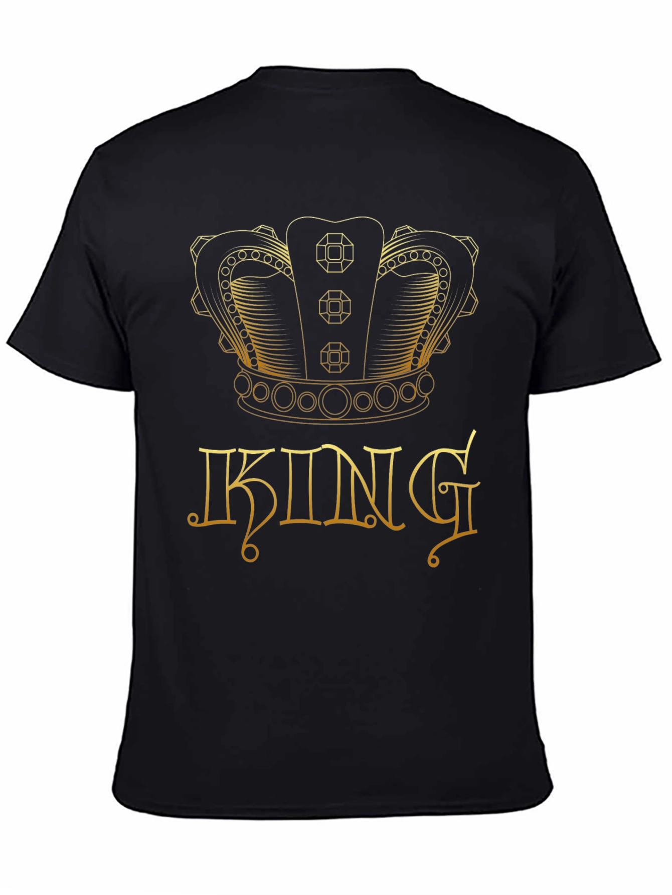 King Crown Graphic Tee - Black