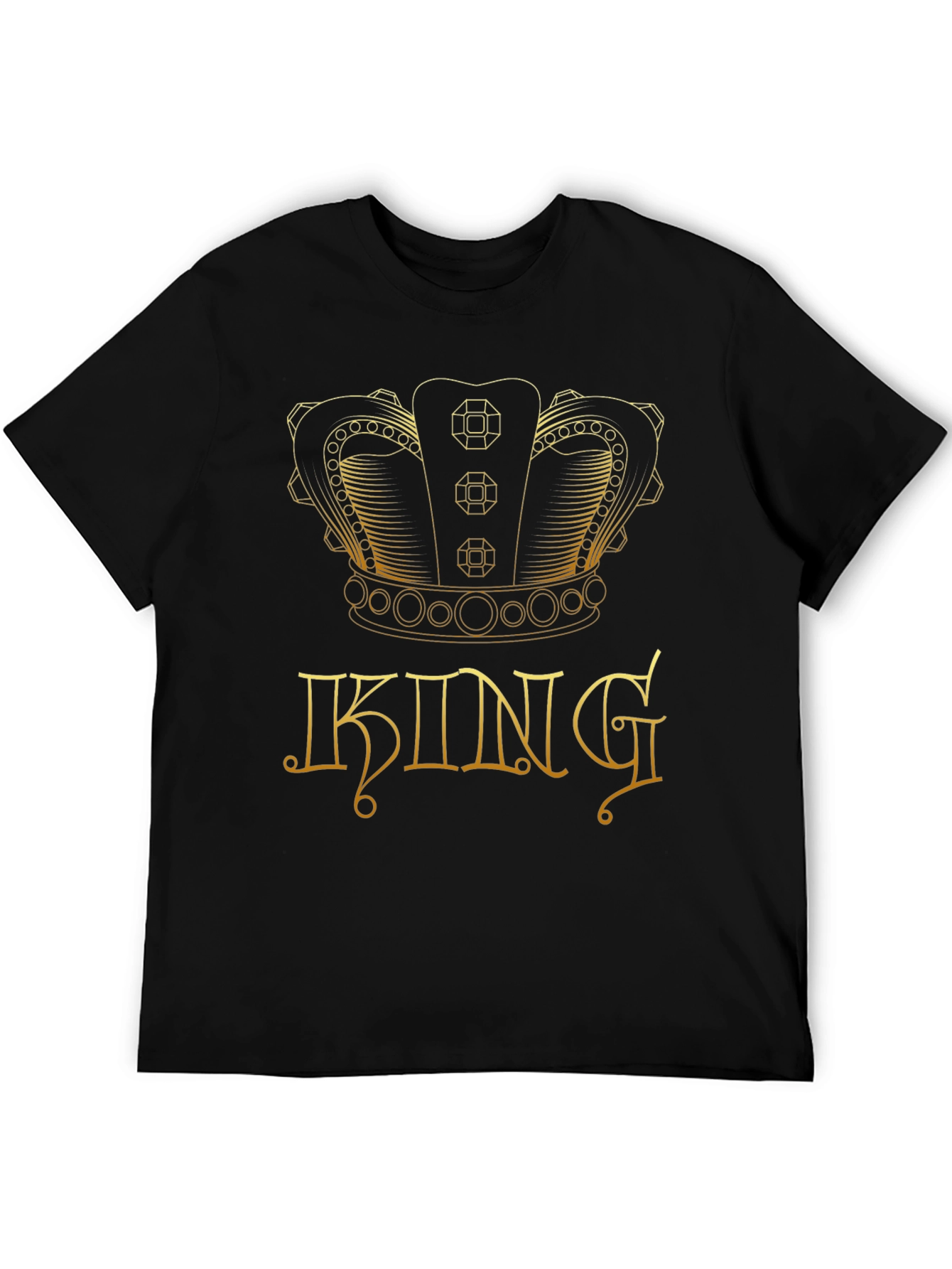 King Crown Graphic Tee - Black