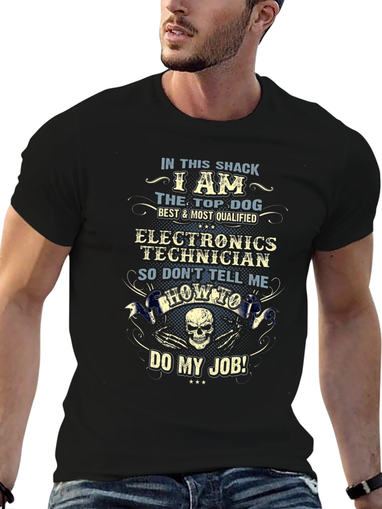 Electronics Technician Graphic T-Shirt