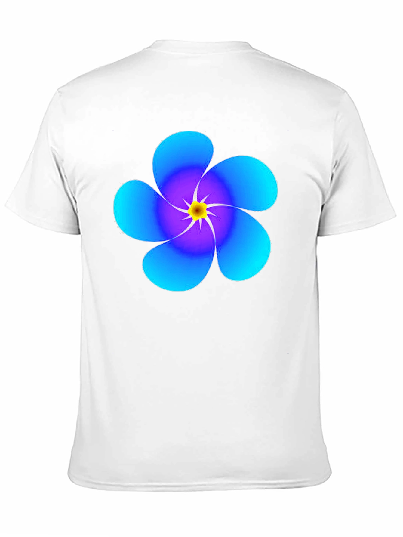 Floral Print Black T-Shirt - Modern Style