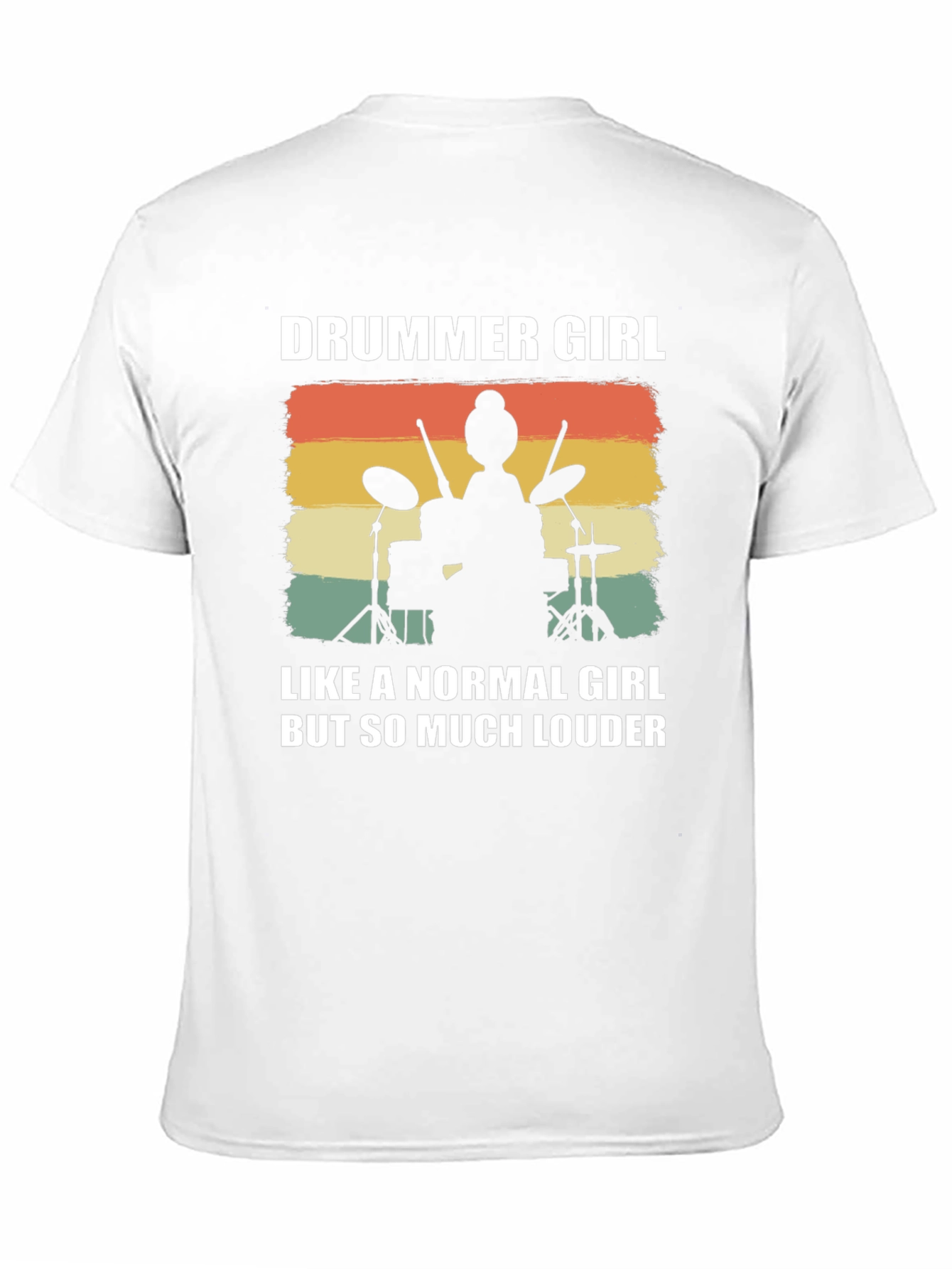 Drummer Girl T-Shirt - So Much Louder