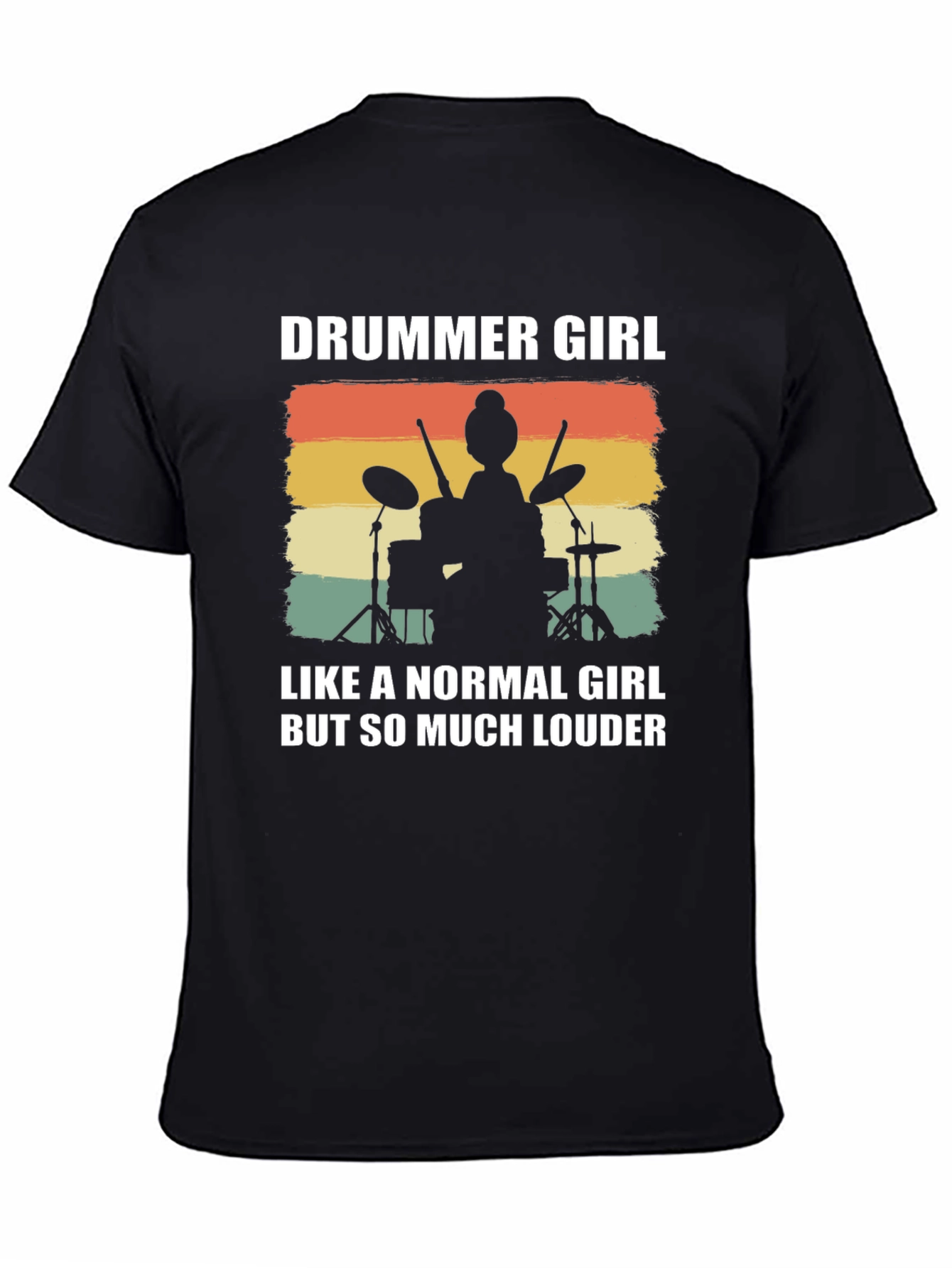 Drummer Girl T-Shirt - So Much Louder