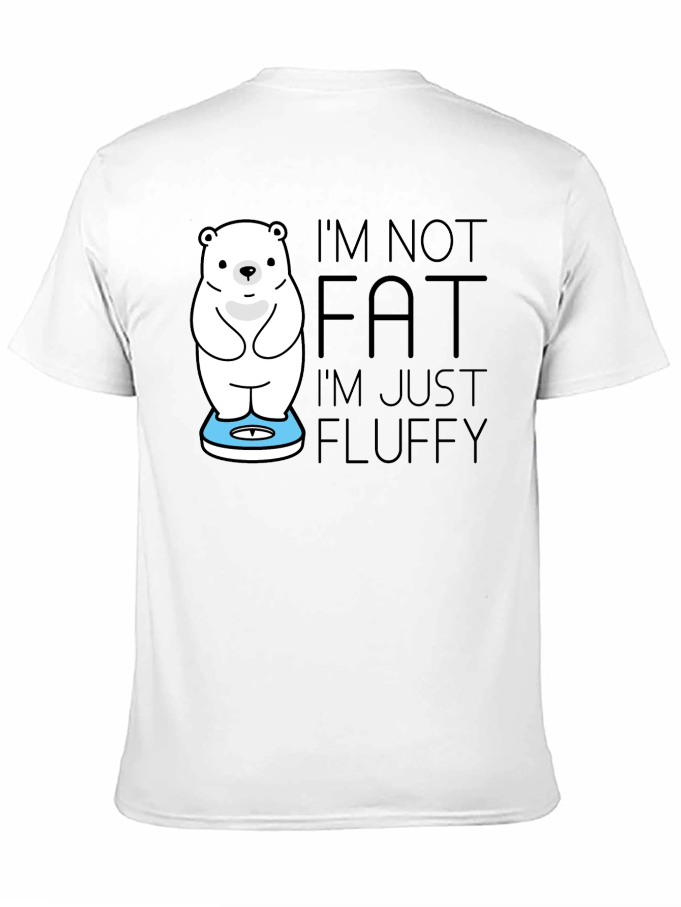 Funny Polar Bear Fluffy T-Shirt