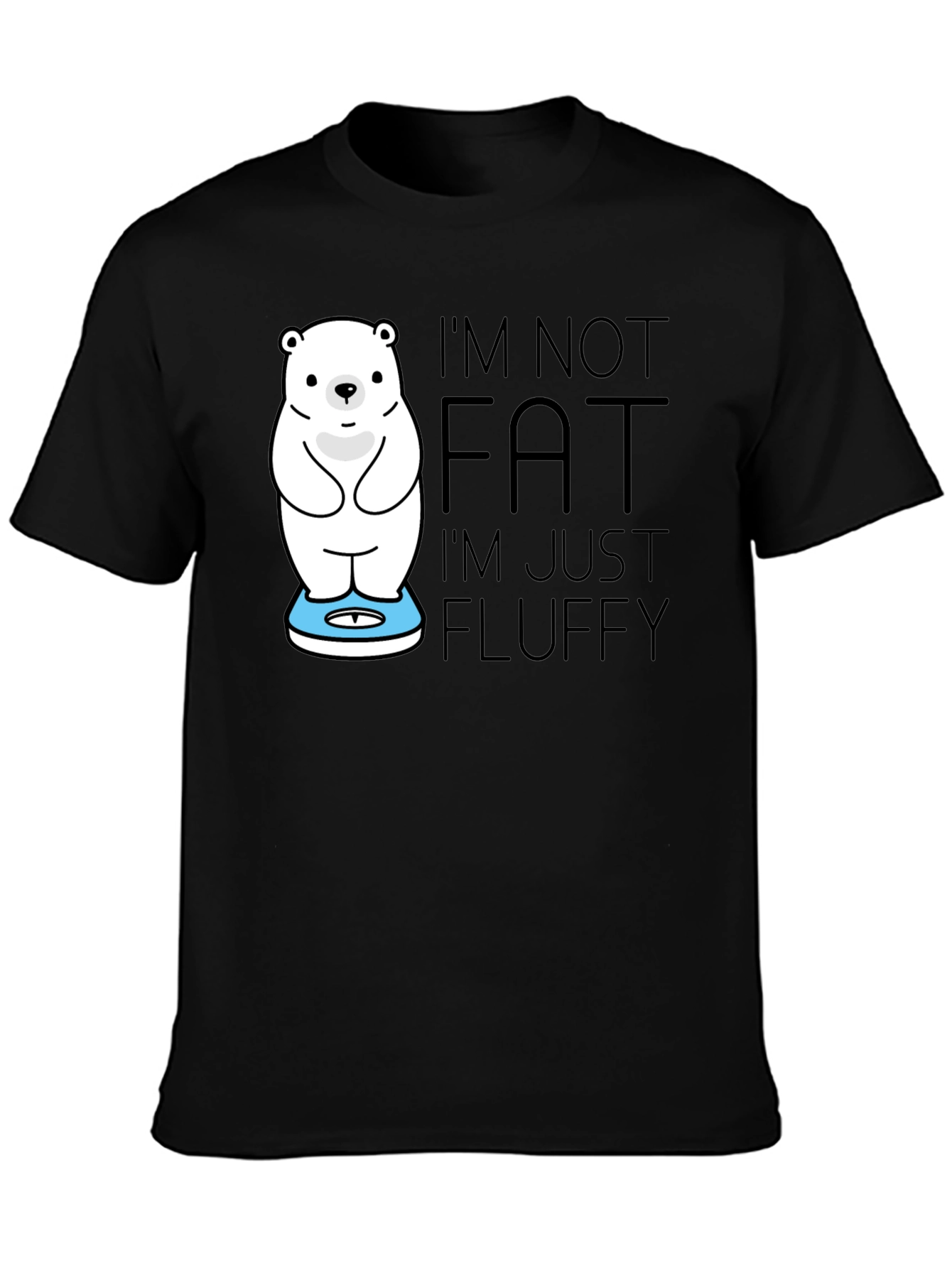 Funny Polar Bear Fluffy T-Shirt