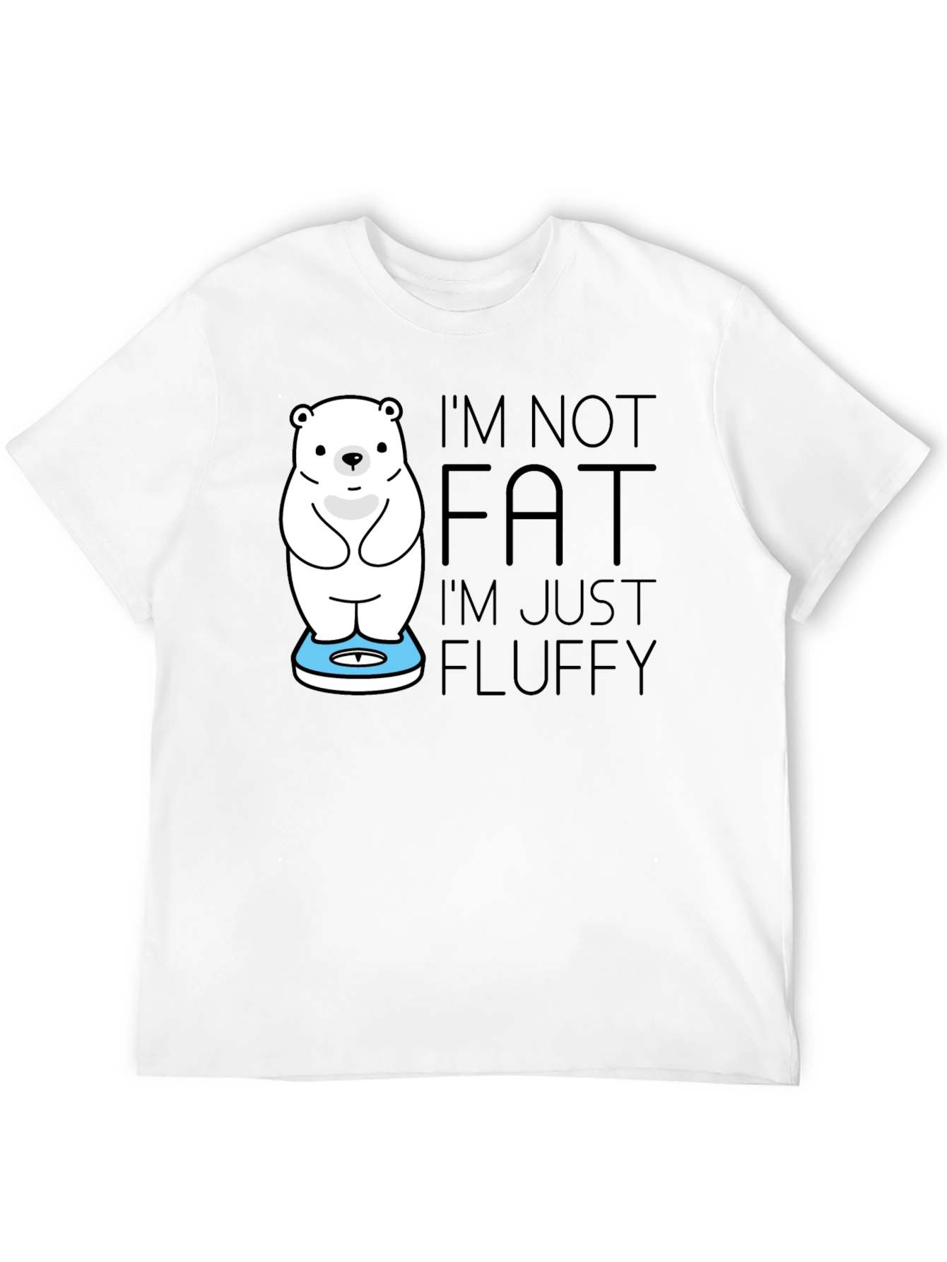 Funny Polar Bear Fluffy T-Shirt