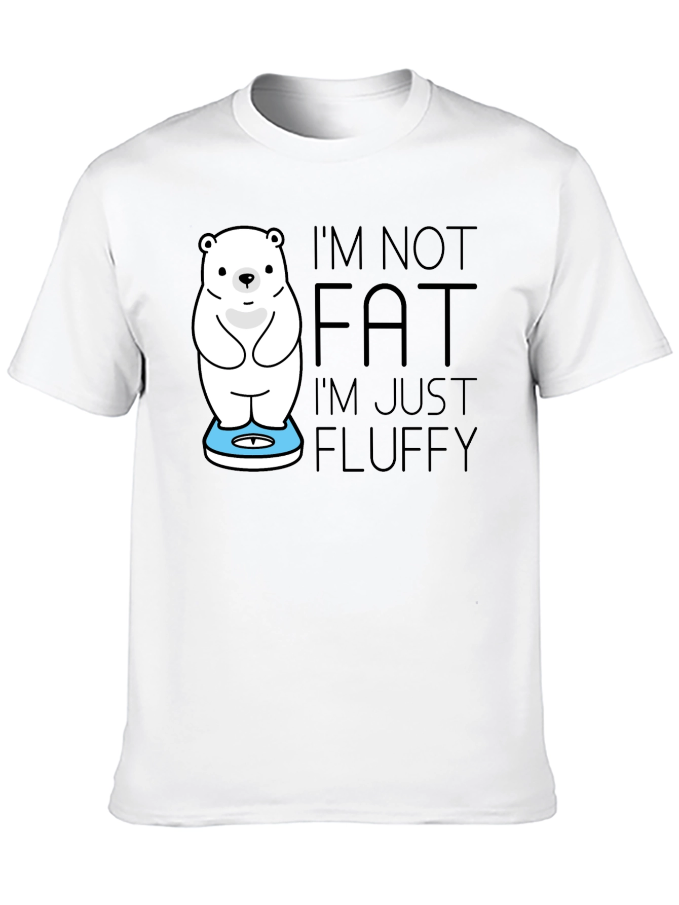 Funny Polar Bear Fluffy T-Shirt