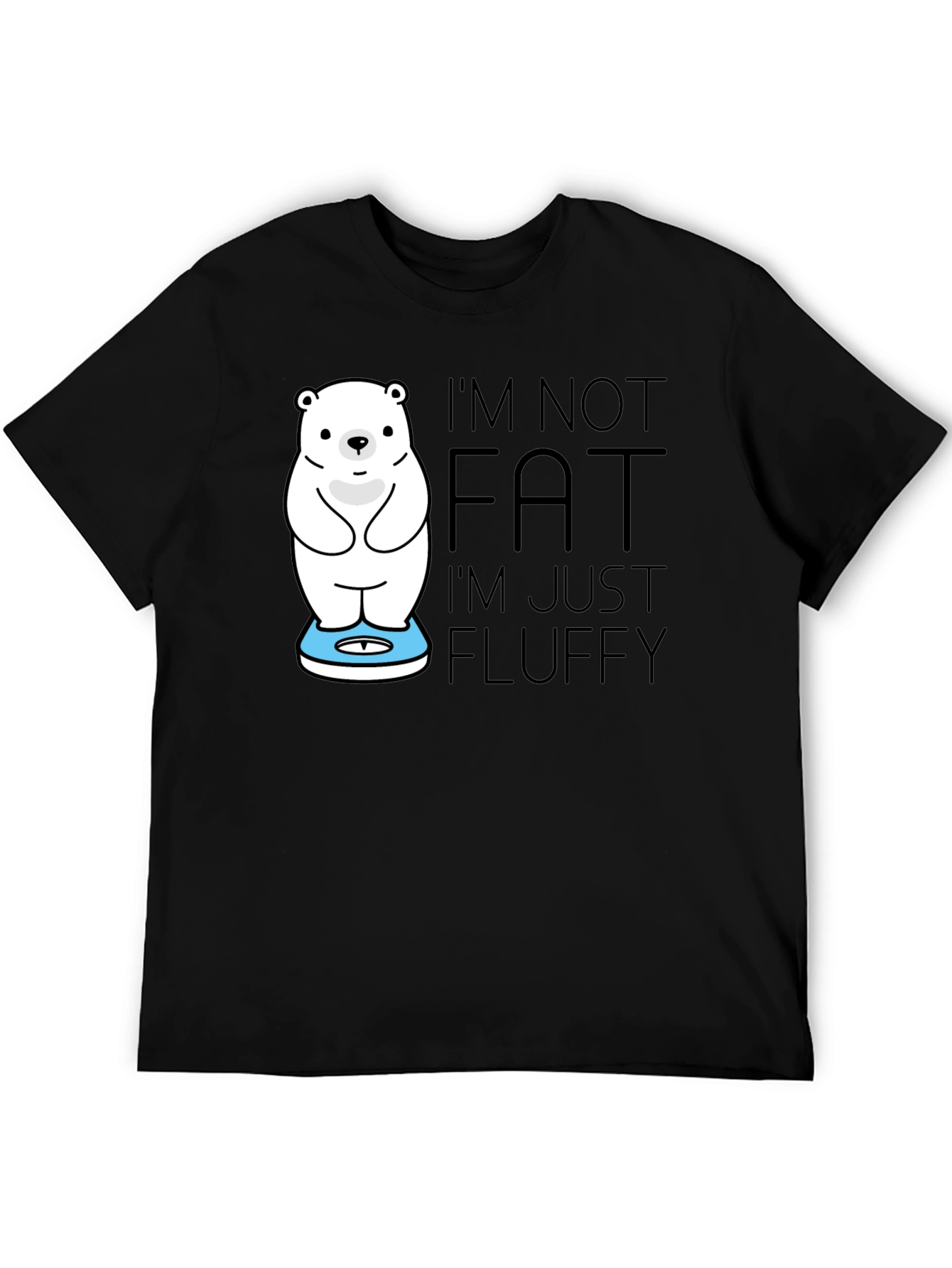 Funny Polar Bear Fluffy T-Shirt