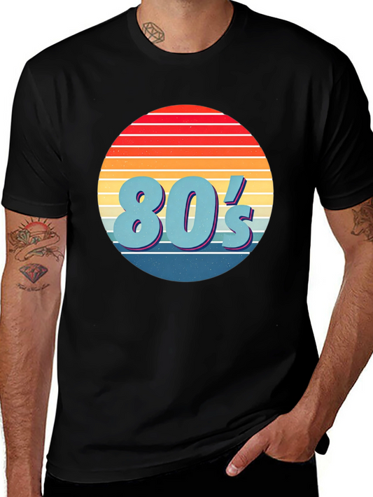Retro 80s Style Graphic Tee