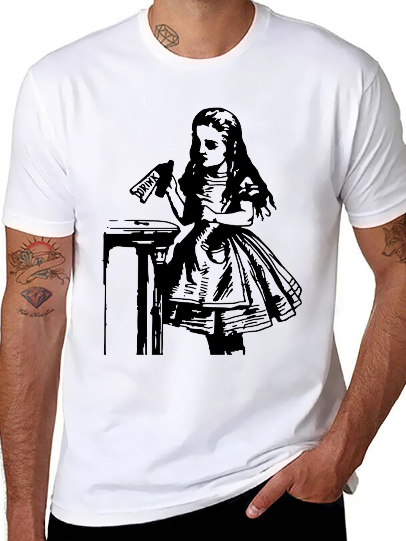 Alice in Wonderland Drink Me T-Shirt