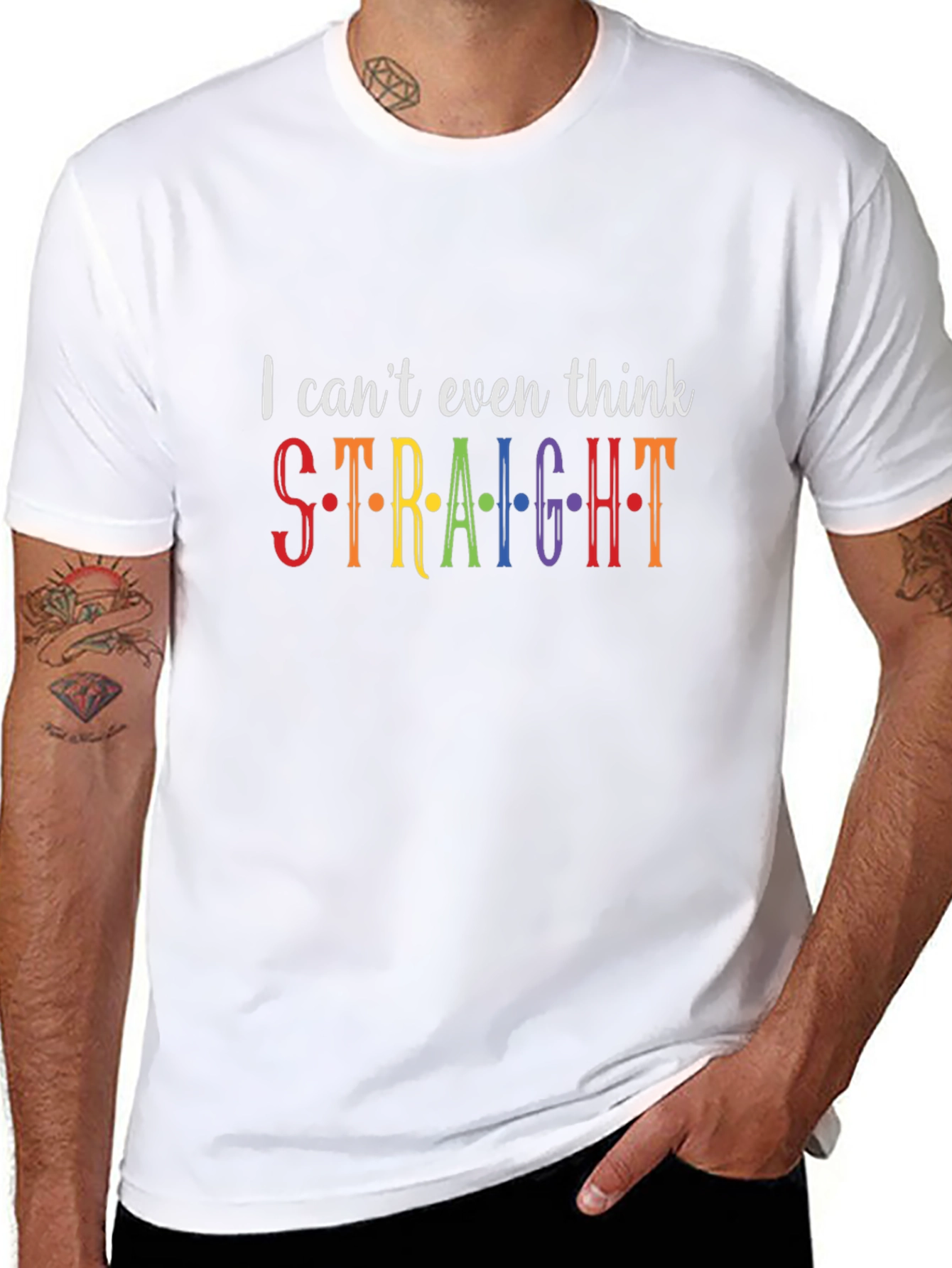 I Cant Even Think Straight Pride T-Shirt