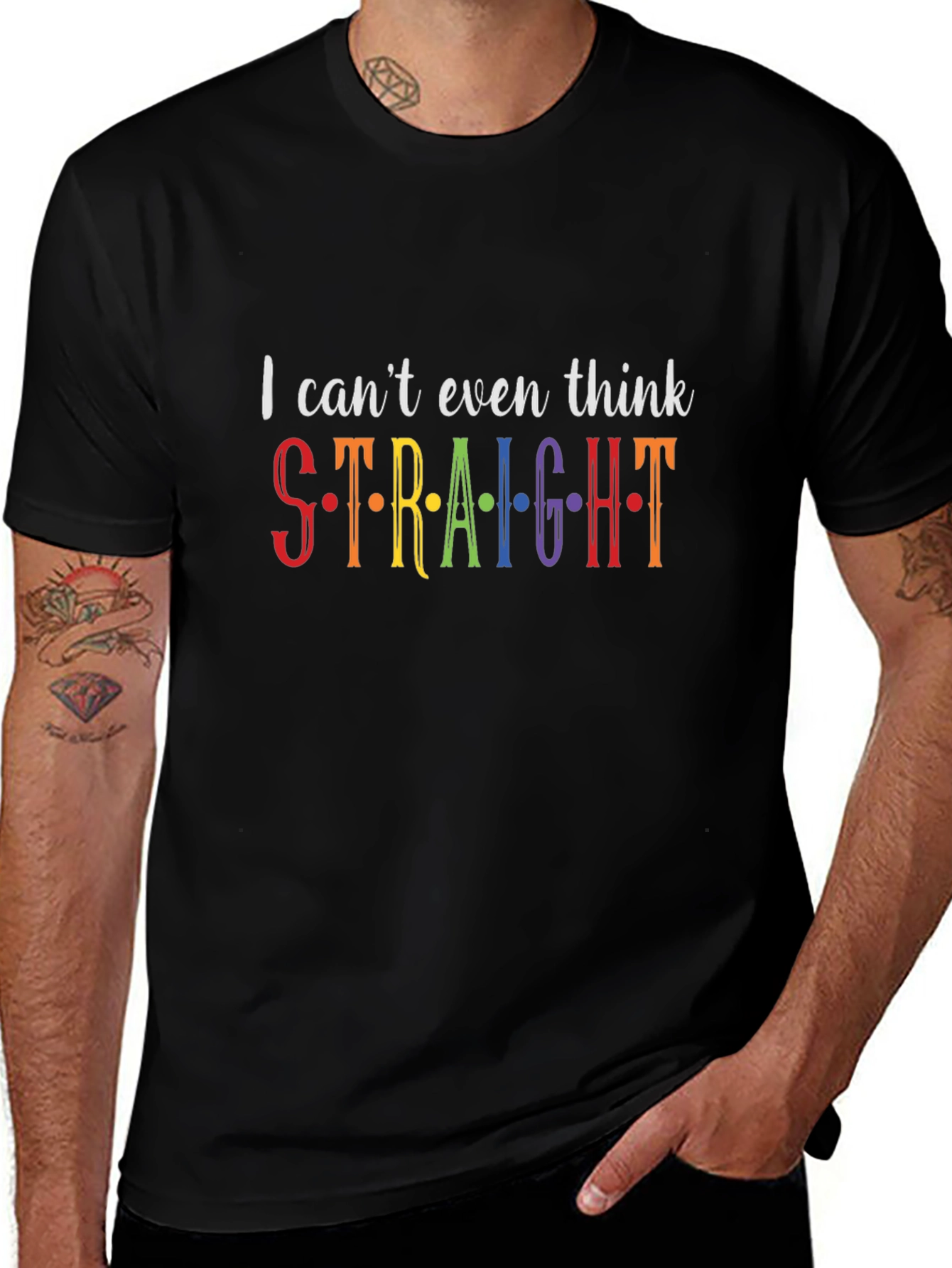 I Cant Even Think Straight Pride T-Shirt
