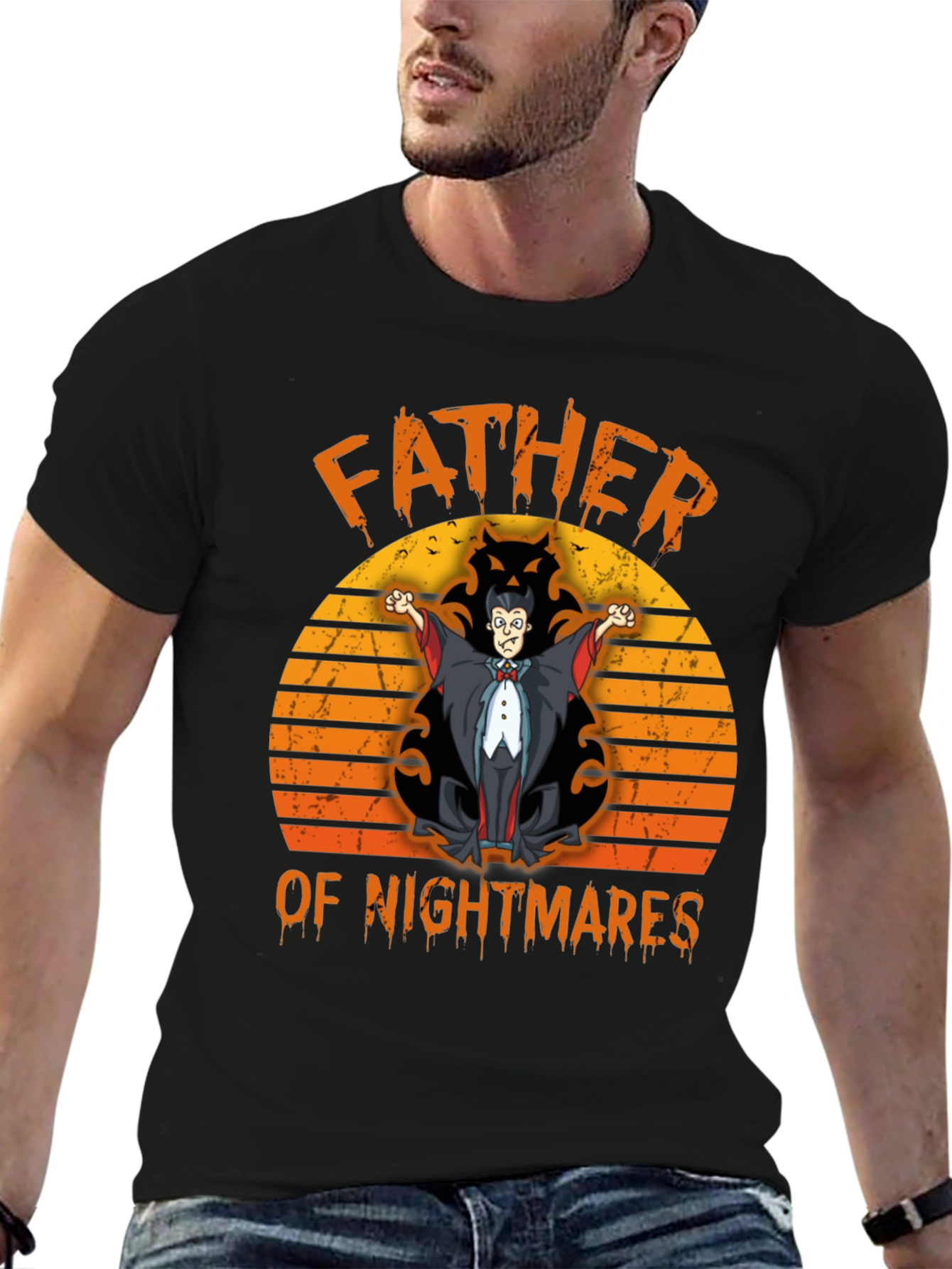 Father of Nightmares Graphic Tee - Halloween Edition