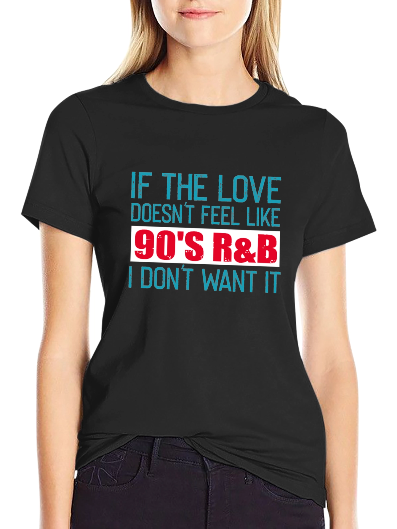 90s R&B Music Fan T-Shirt - Love & Nostalgia