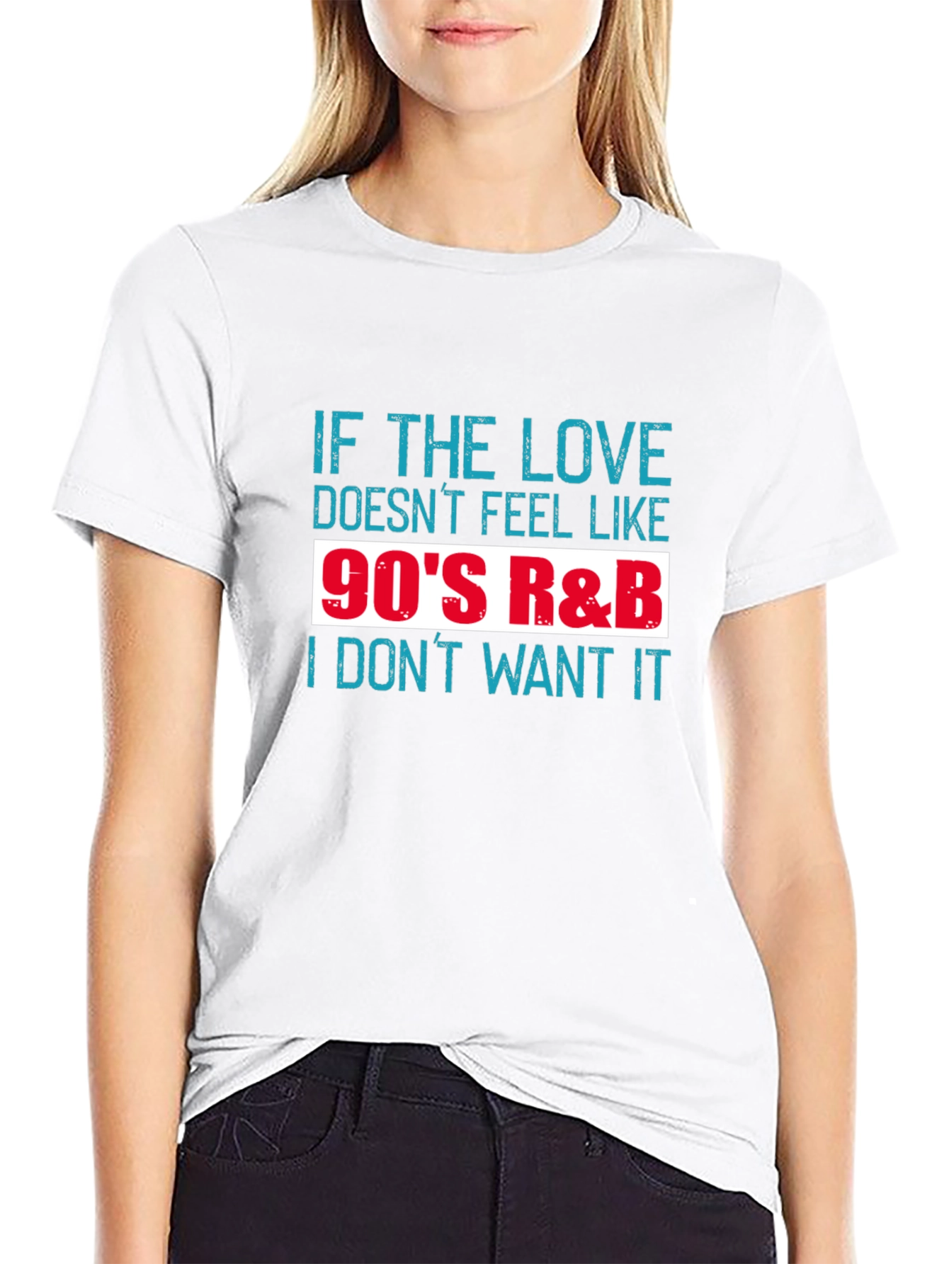 90s R&B Music Fan T-Shirt - Love & Nostalgia