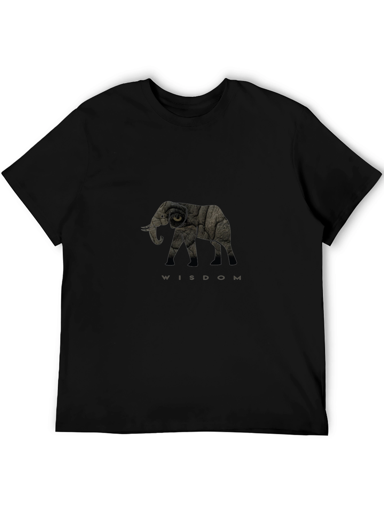 Elephant Wisdom Graphic Tee - Soft Cotton Blend