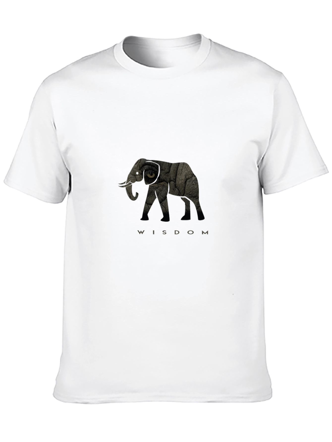 Elephant Wisdom Graphic Tee - Soft Cotton Blend