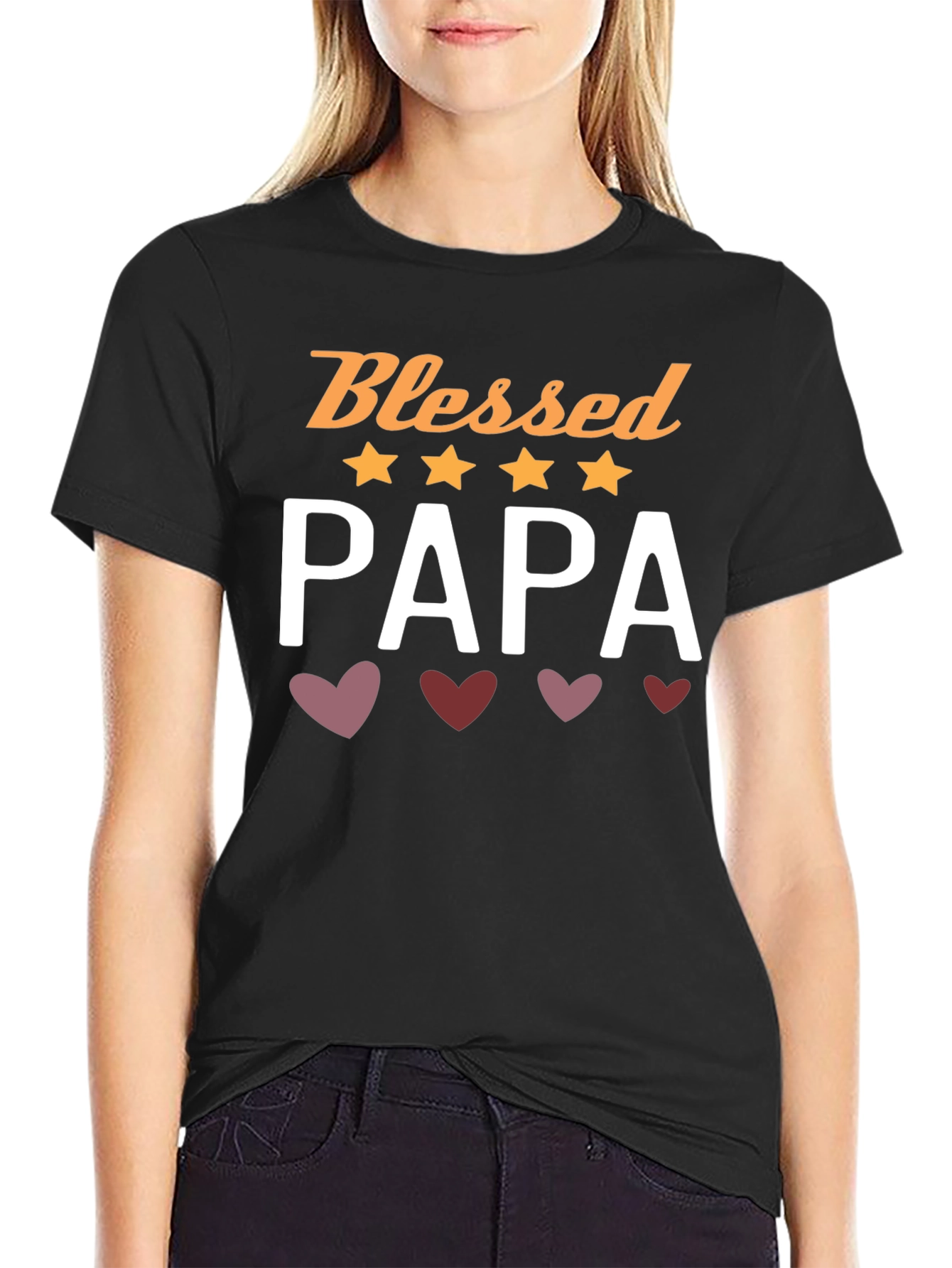 Blessed Papa T-Shirt - Fathers Day Gift