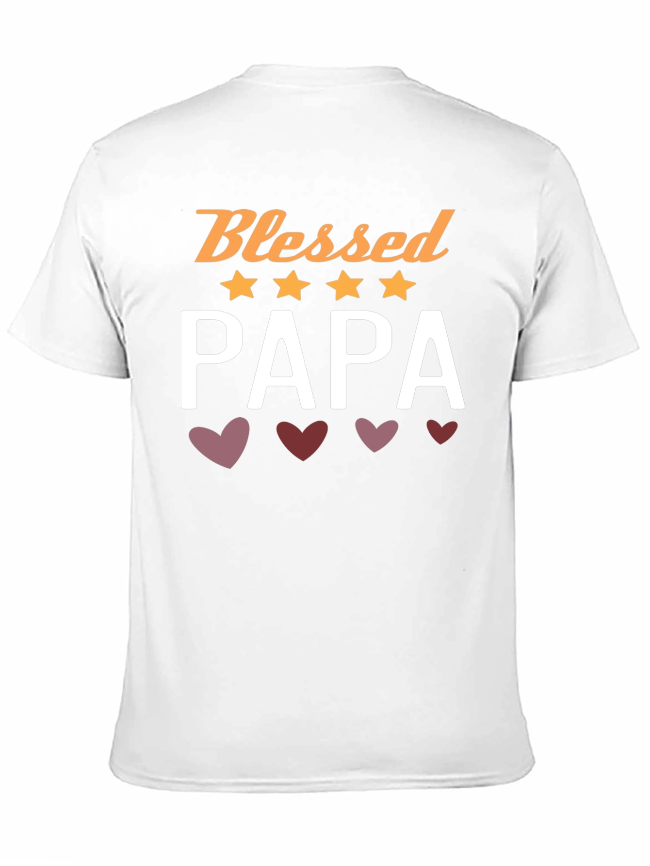 Blessed Papa T-Shirt - Fathers Day Gift