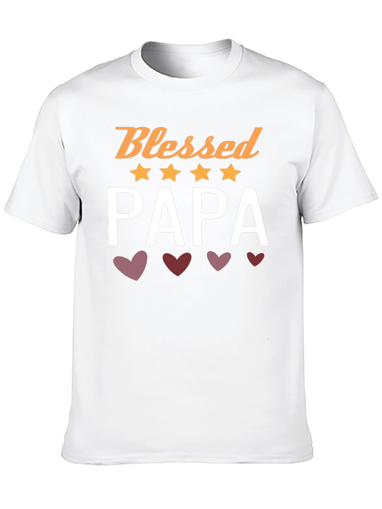 Blessed Papa T-Shirt - Fathers Day Gift