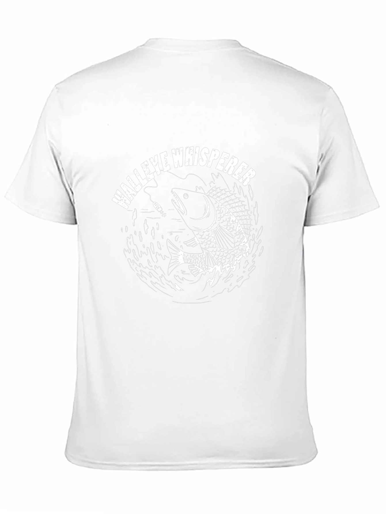 Walleye Whisperer Graphic T-Shirt Black