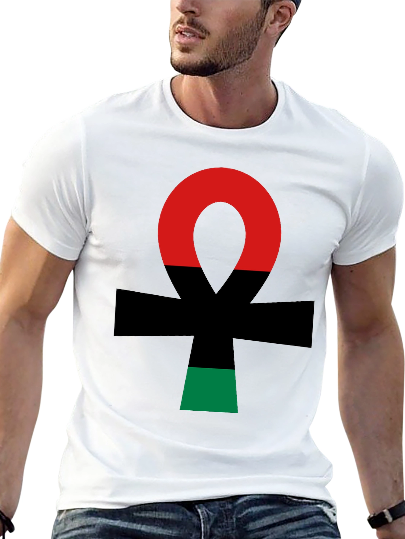 Pan-African Ankh T-Shirt - Black Empowerment
