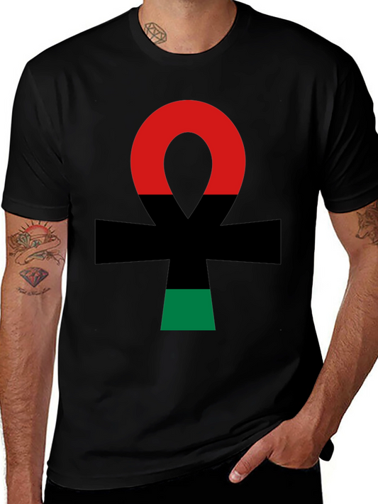 Pan-African Ankh T-Shirt - Black Empowerment