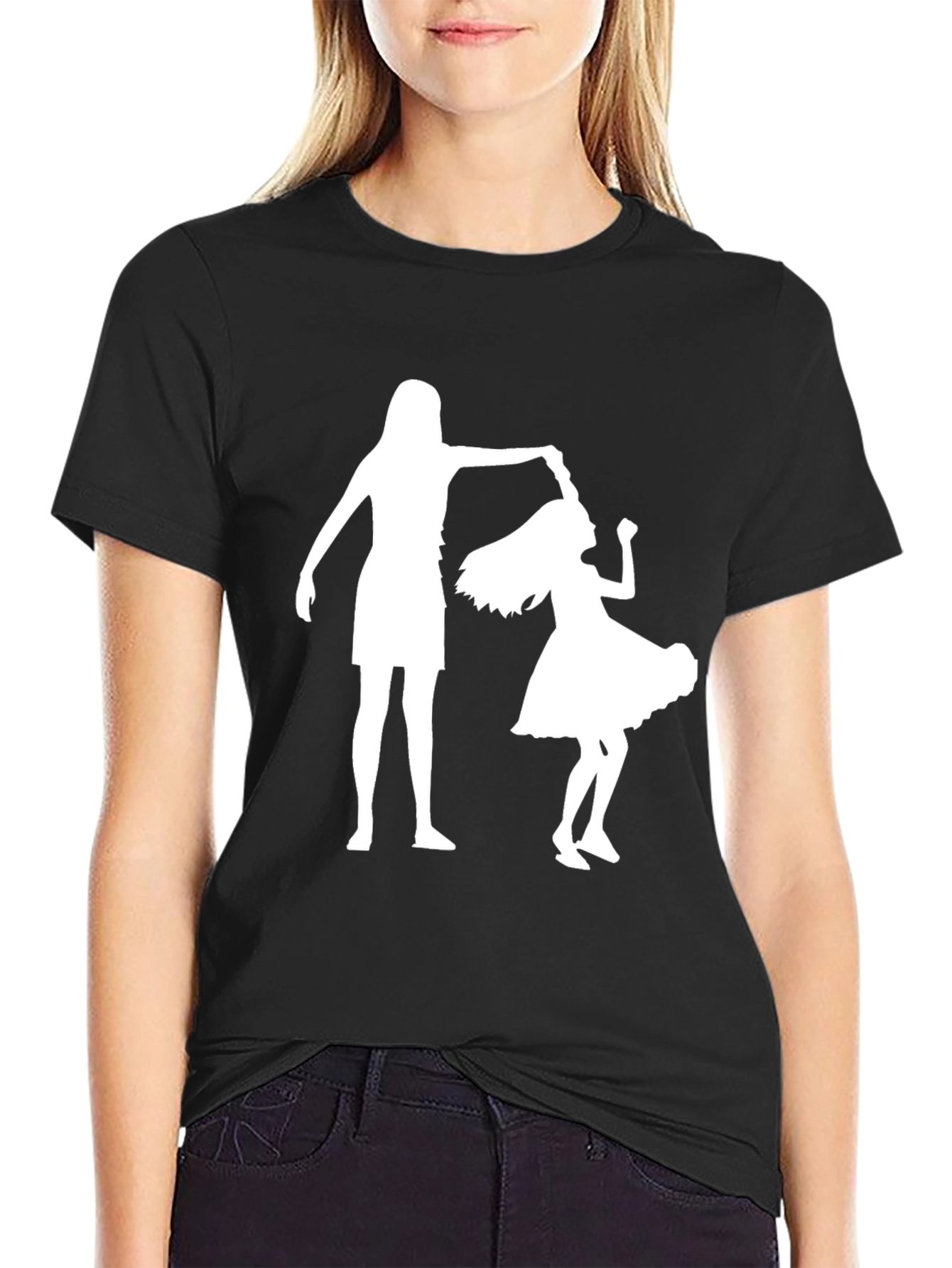 Mother Daughter Dance Black T-Shirt