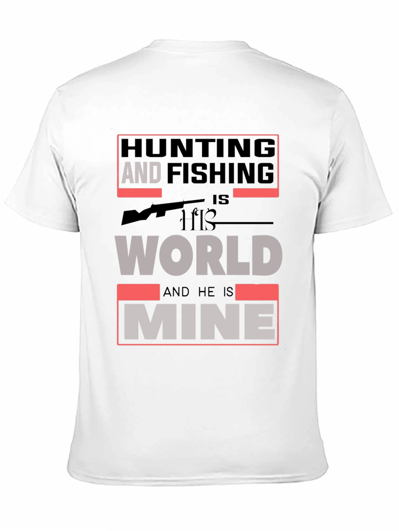 Hunting and Fishing Graphic T-Shirt
