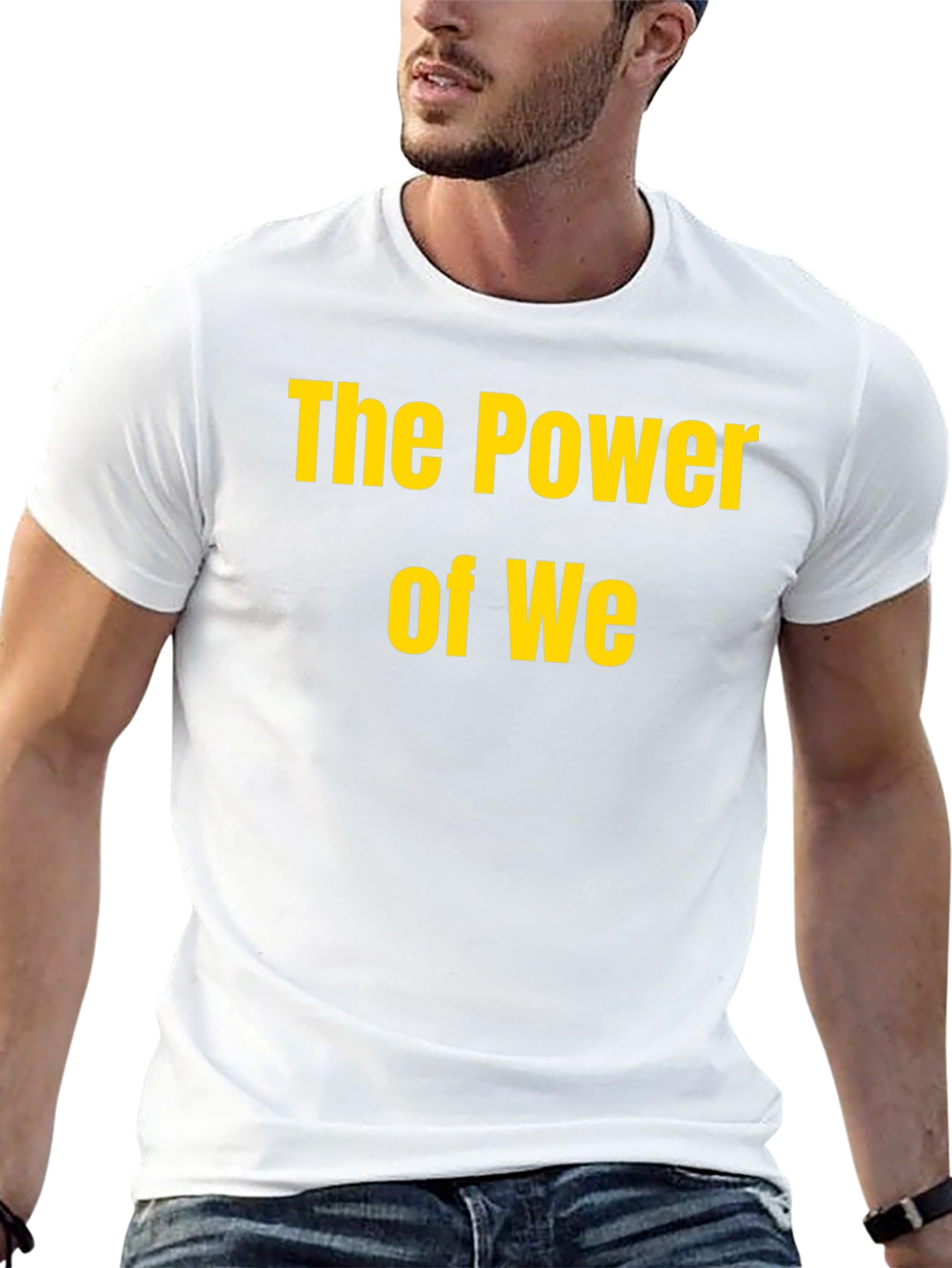 The Power of We Black T-Shirt