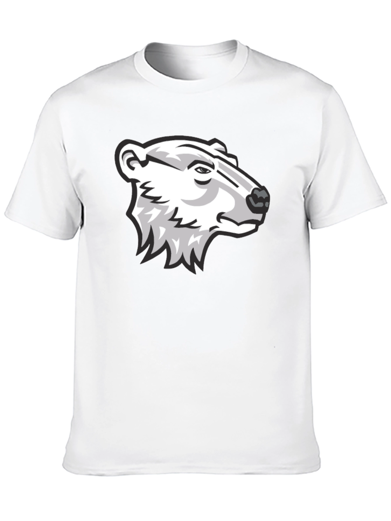 Bear Graphic Black T-Shirt
