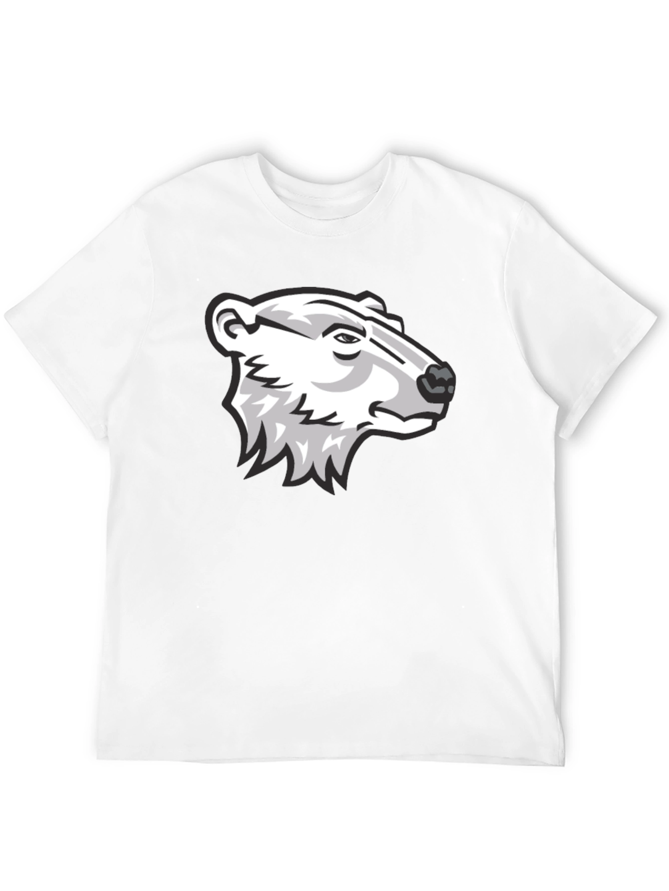 Bear Graphic Black T-Shirt